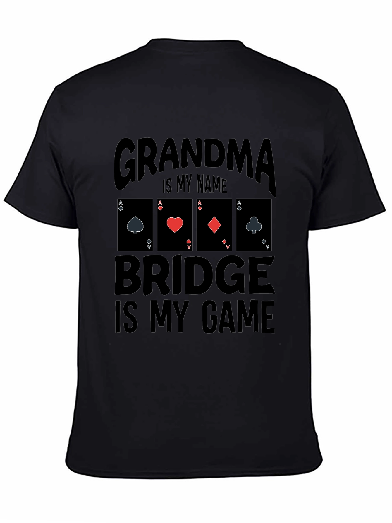 Grandma Bridge Game T-Shirt