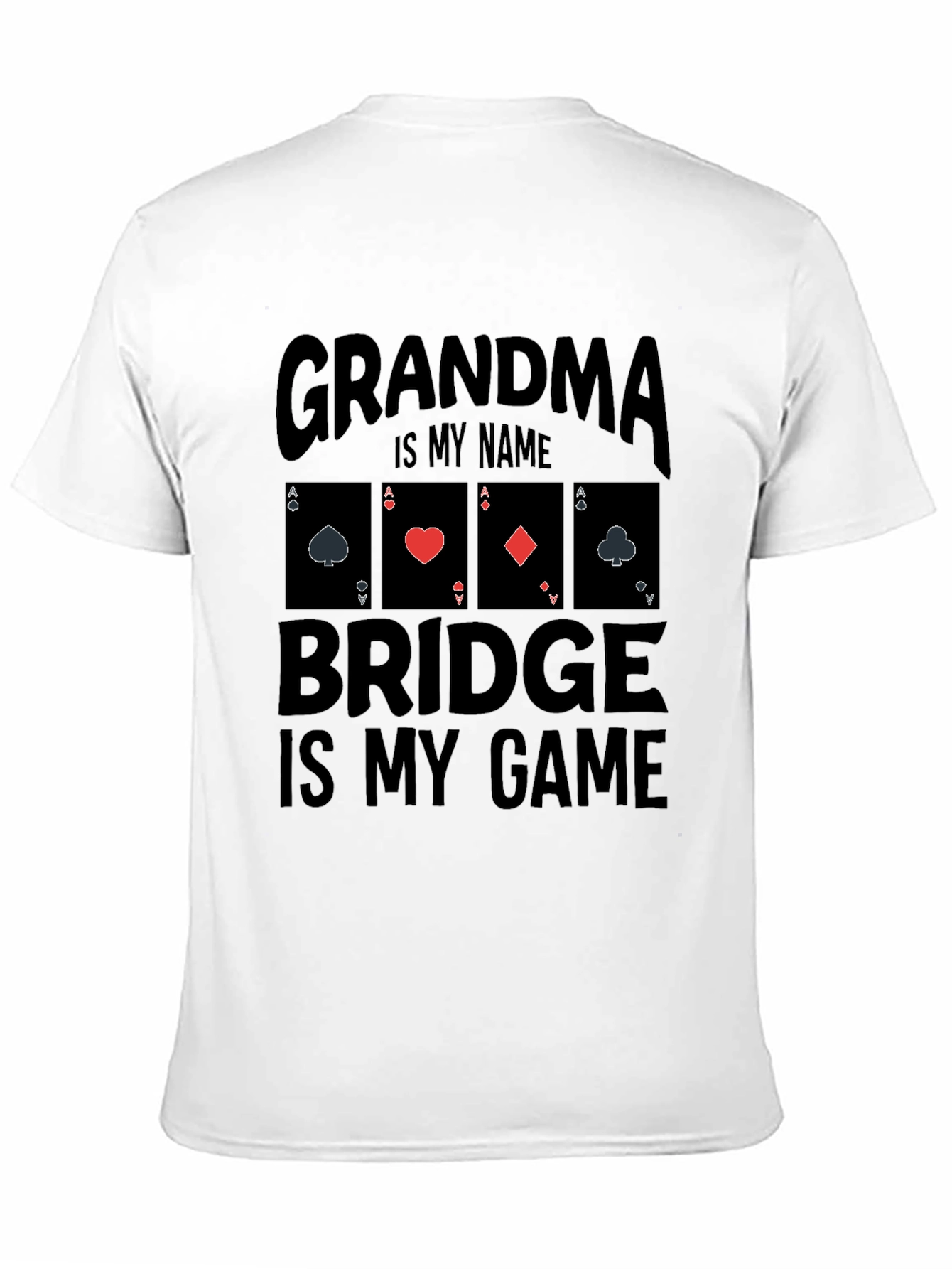 Grandma Bridge Game T-Shirt