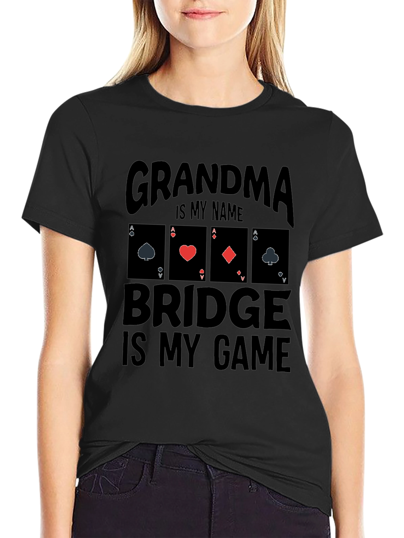 Grandma Bridge Game T-Shirt
