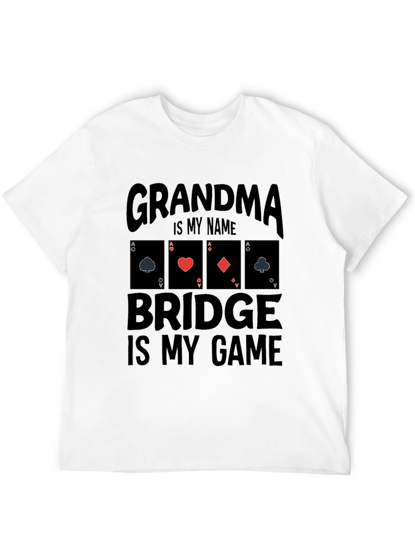 Grandma Bridge Game T-Shirt