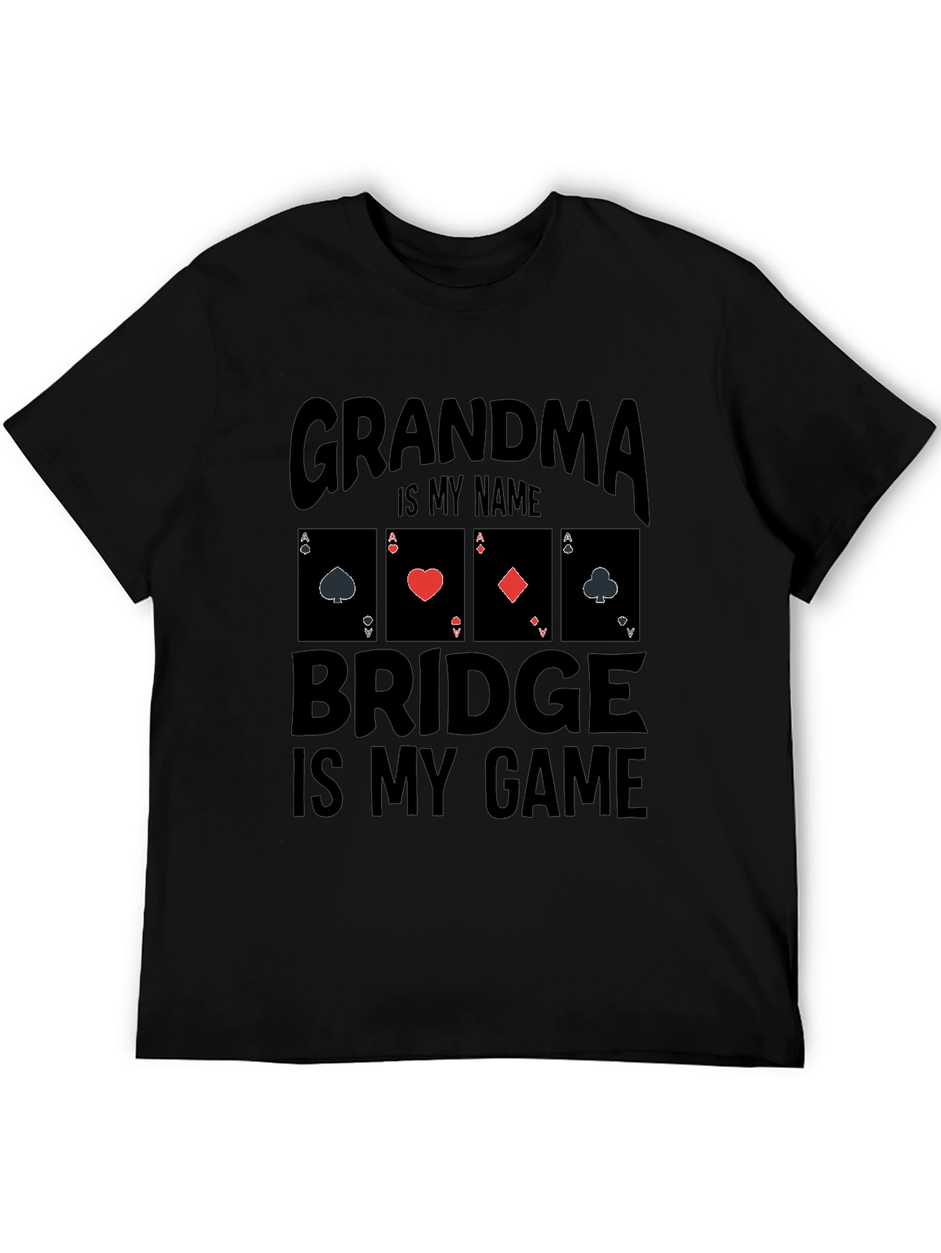 Grandma Bridge Game T-Shirt