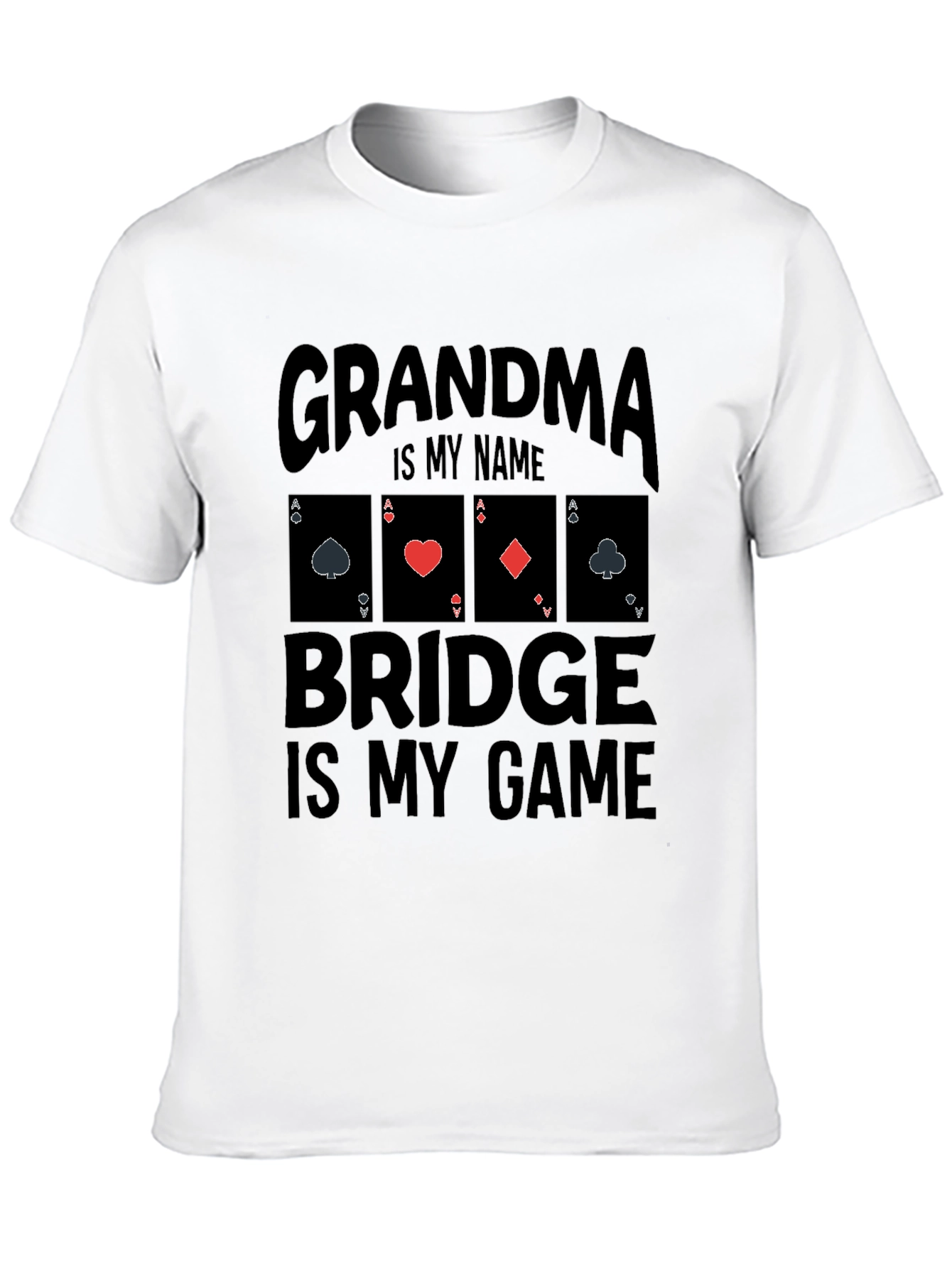 Grandma Bridge Game T-Shirt