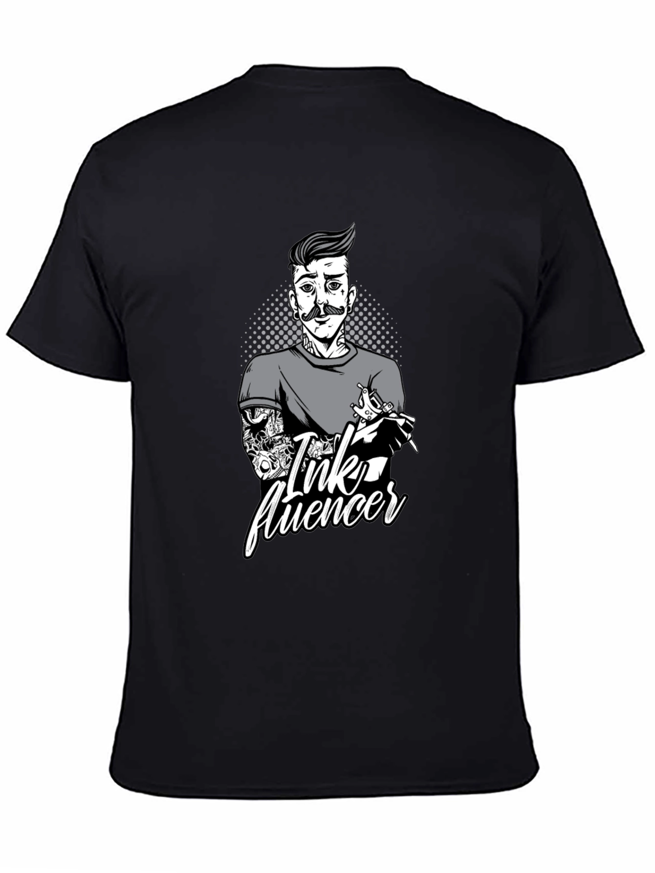 Ink Influencer Graphic Tee - Tattoo Artist T-Shirt