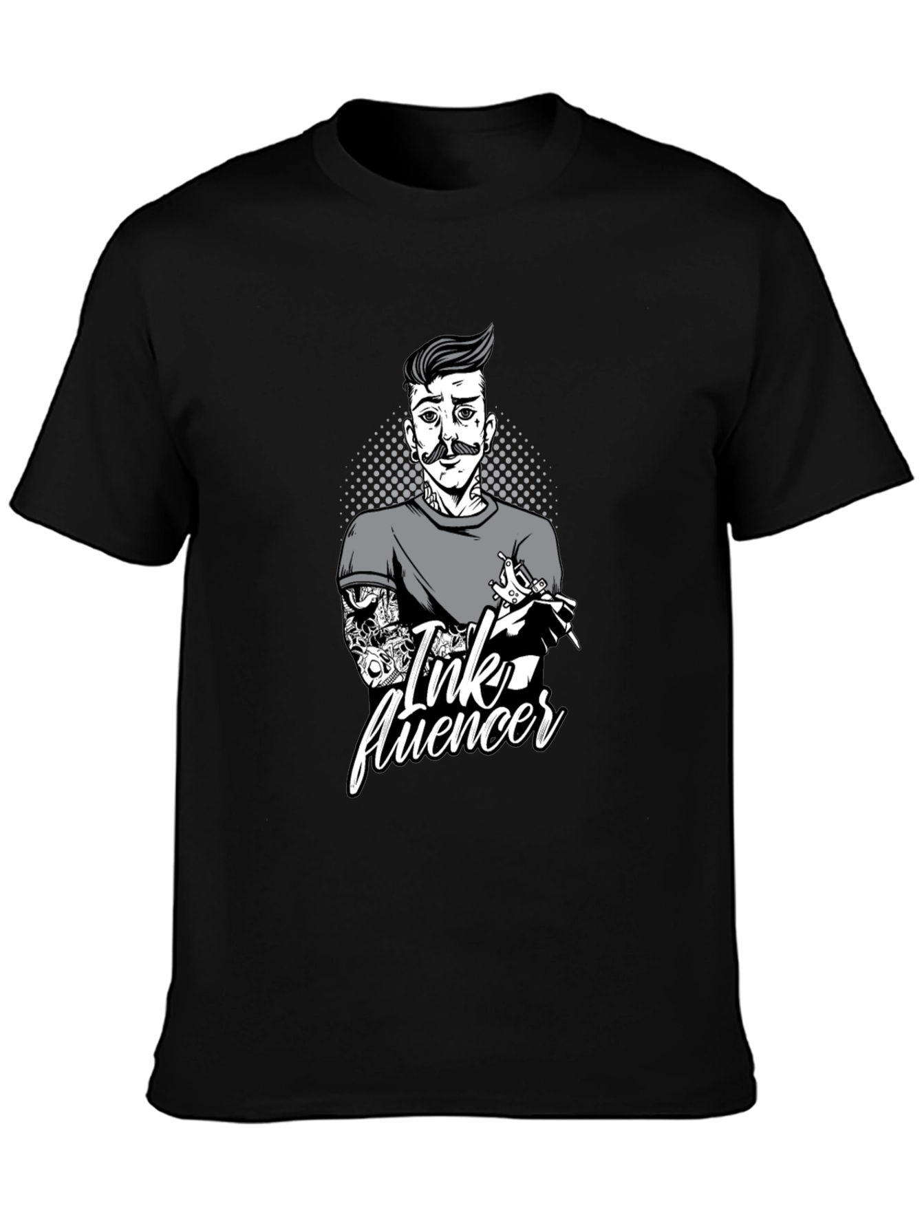 Ink Influencer Graphic Tee - Tattoo Artist T-Shirt