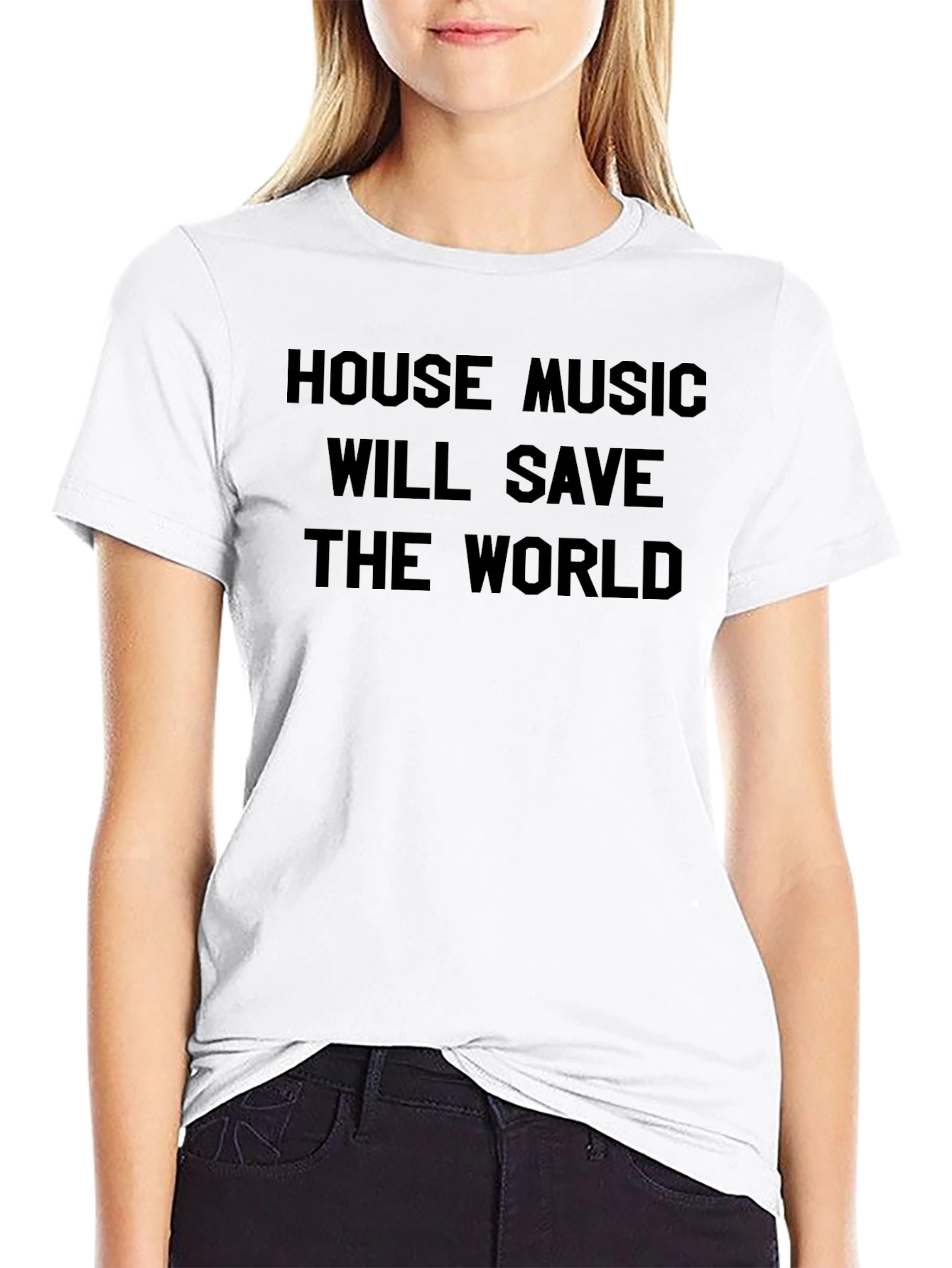 House Music Will Save The World Graphic Tee