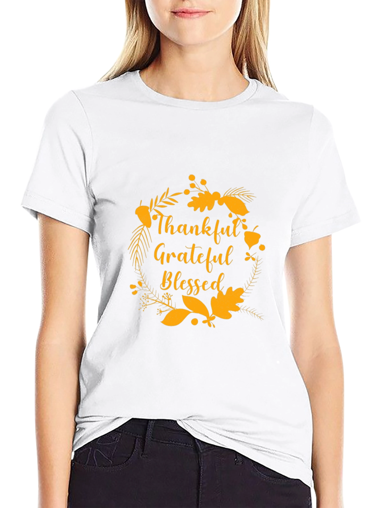 Thankful Grateful Blessed T-Shirt