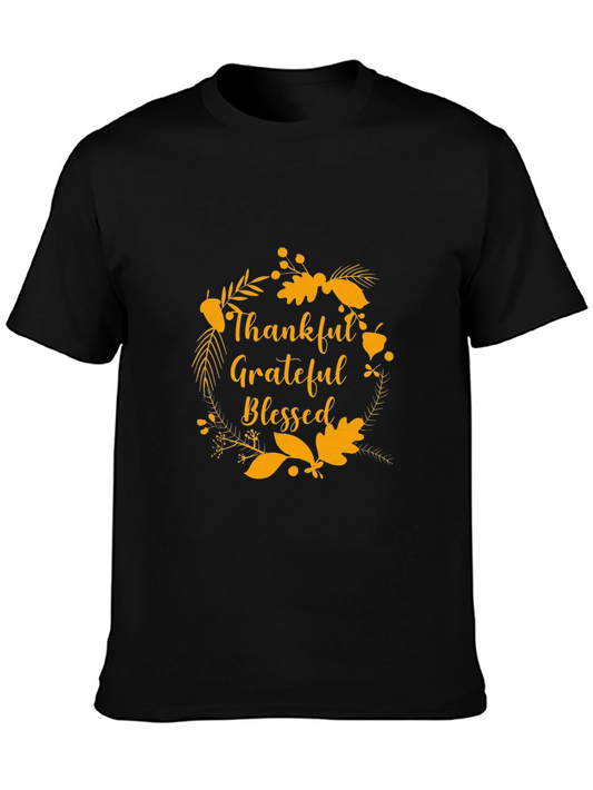 Thankful Grateful Blessed T-Shirt