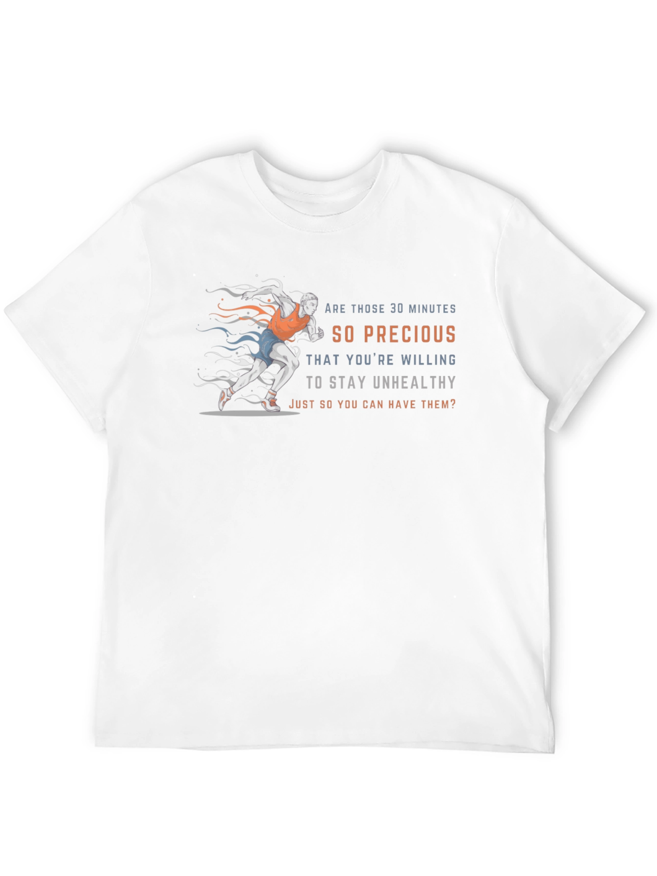 Fitness Motivation T-Shirt: Run for Your Health