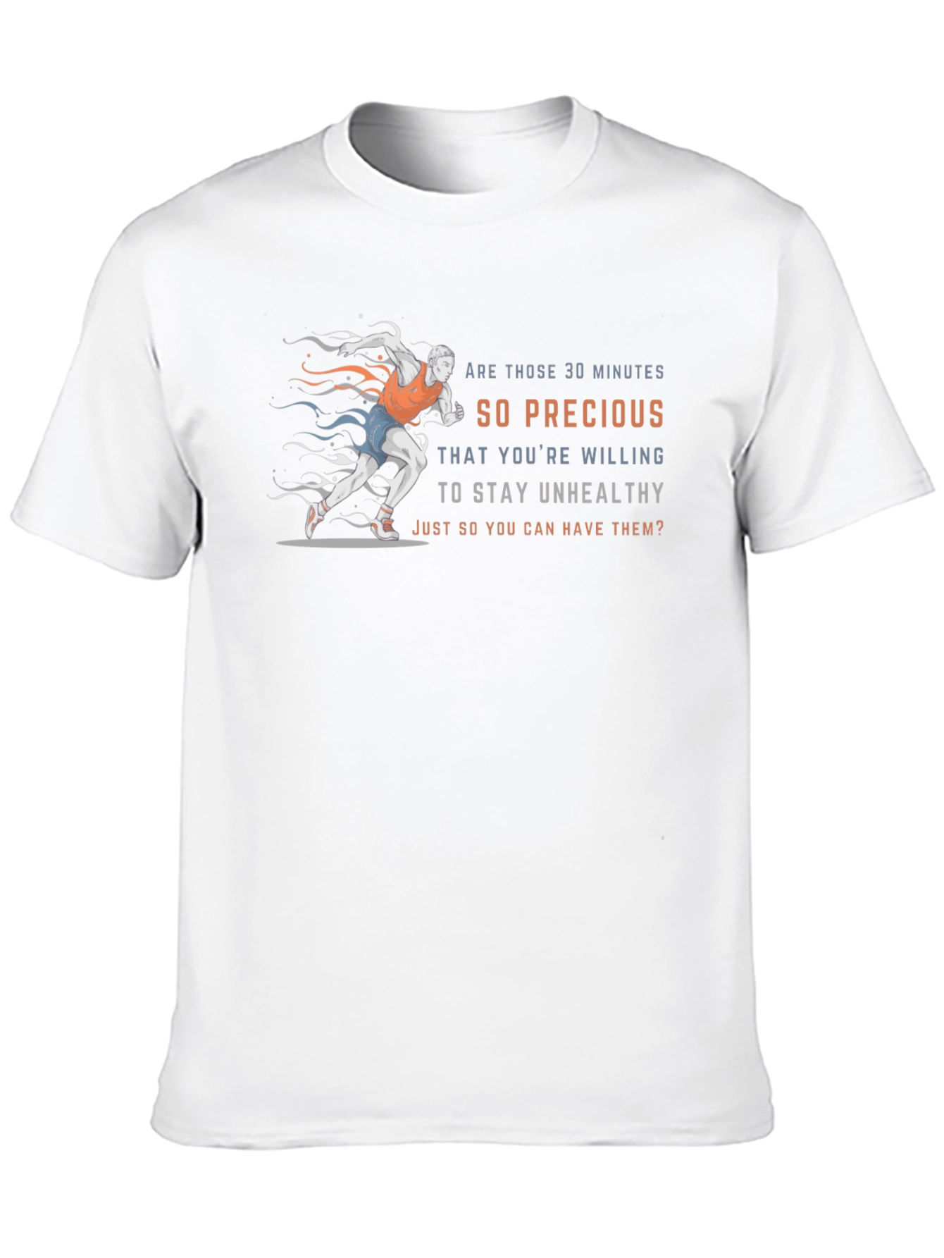 Fitness Motivation T-Shirt: Run for Your Health