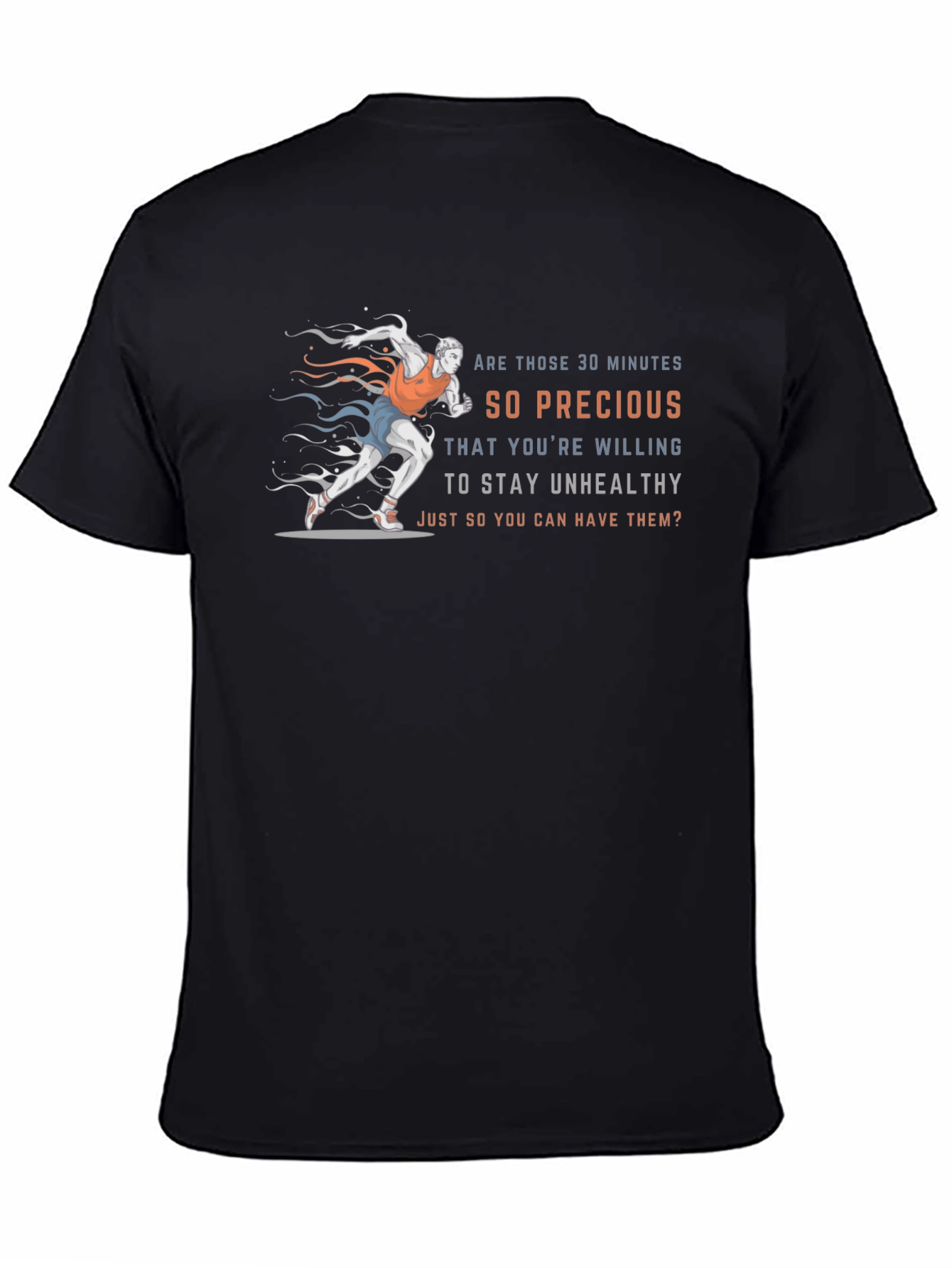 Fitness Motivation T-Shirt: Run for Your Health