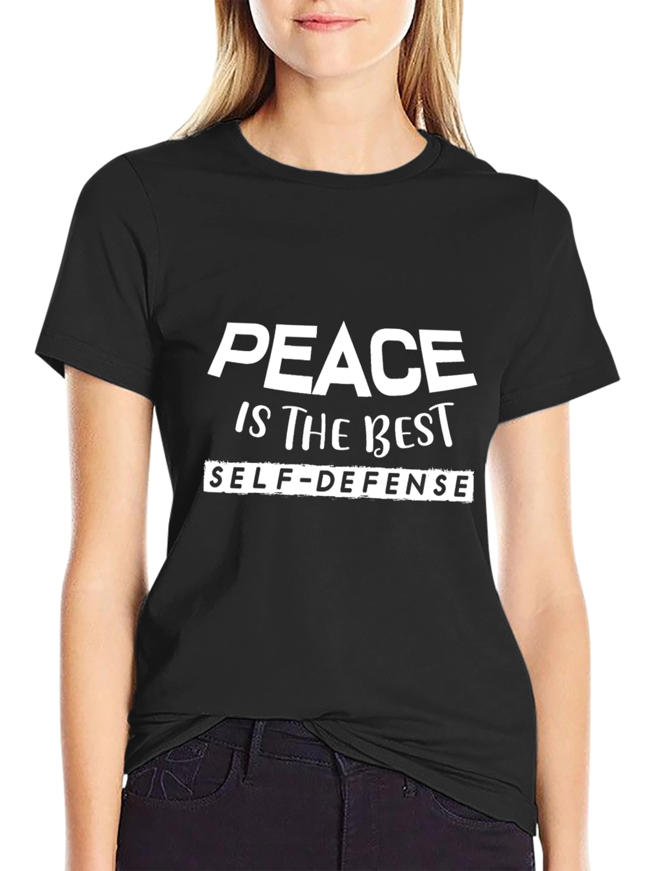 Peace is the Best Defense Graphic Tee