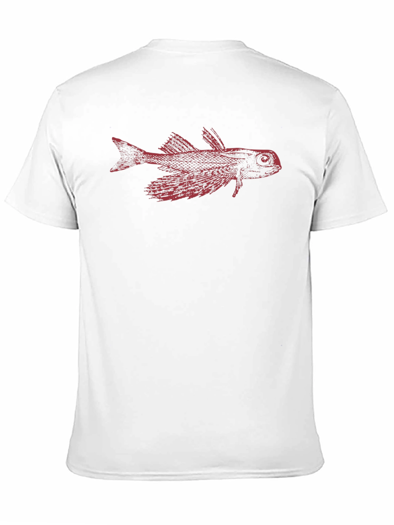 Cool Fish Graphic Tee - Black Casual Shirt