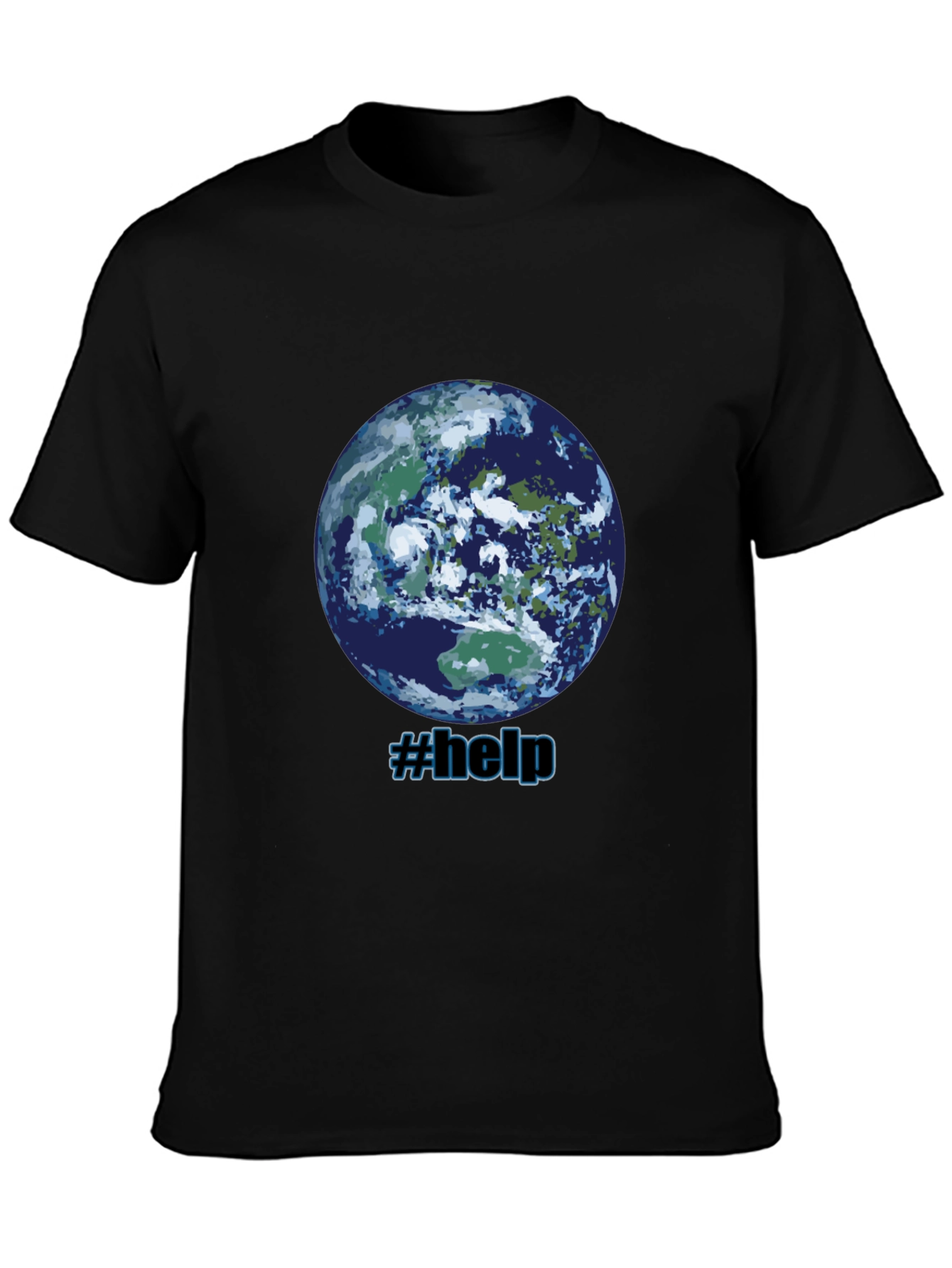 Earth Graphic Tee - Help Save the Planet