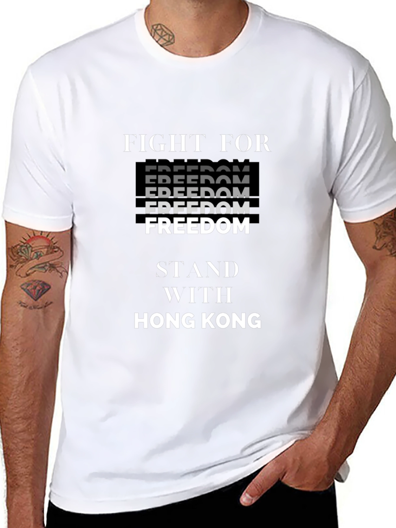 Fight for Freedom Hong Kong T-Shirt
