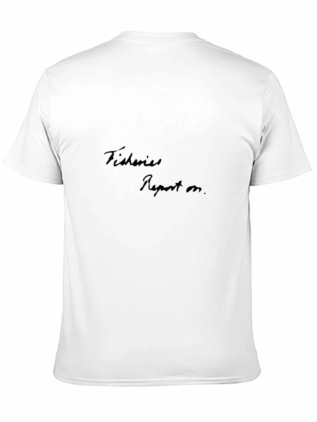 Fisheries Report Crew Neck T-Shirt