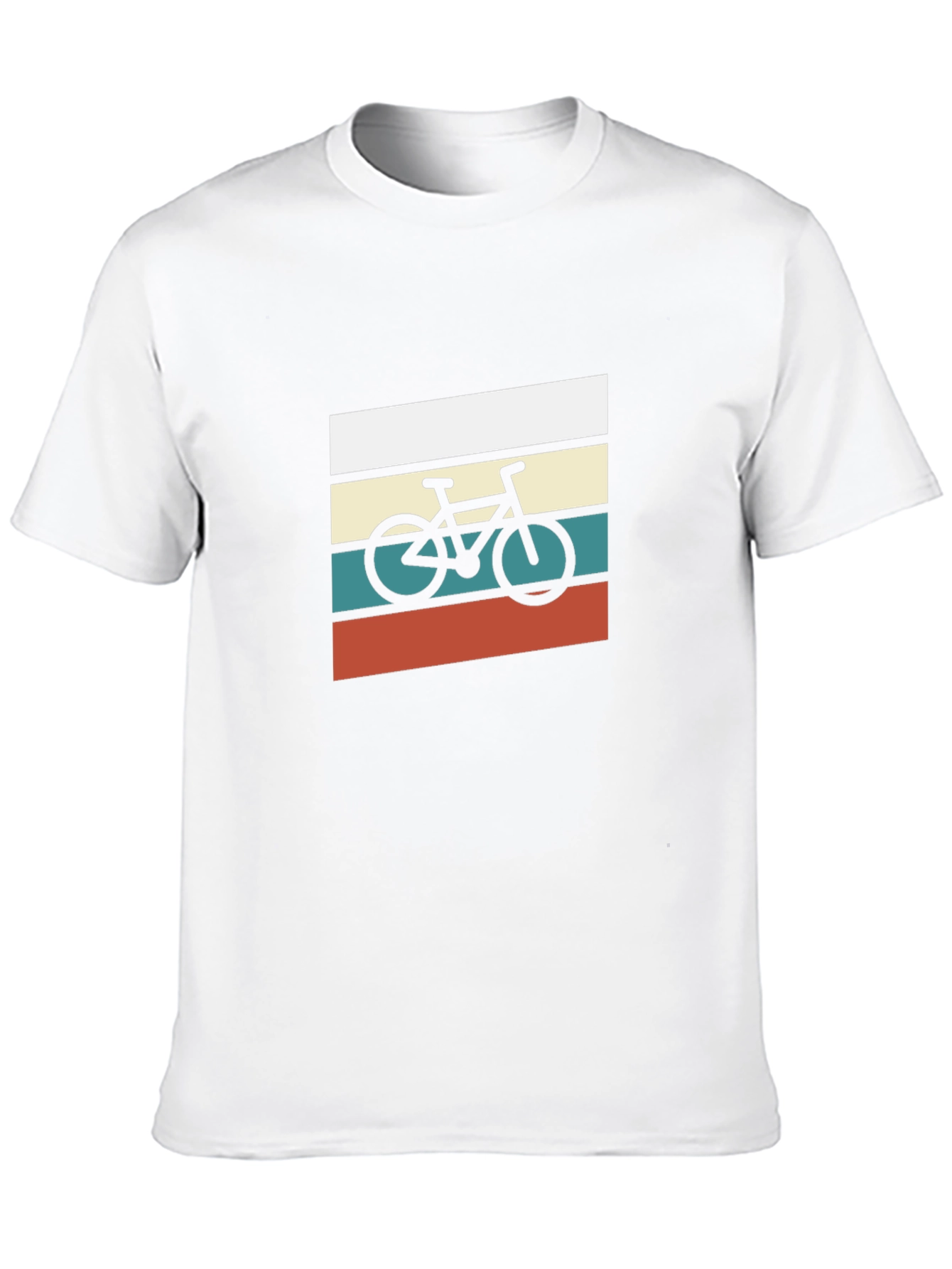 Retro Bicycle Graphic Tee - Cool & Comfortable