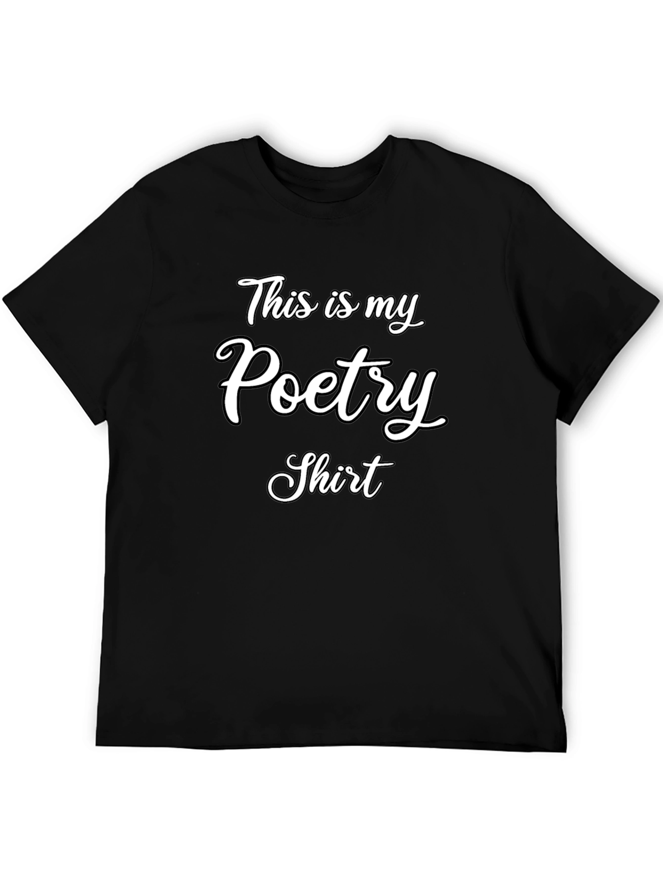 Poetry T-Shirt - Funny Literary Tee