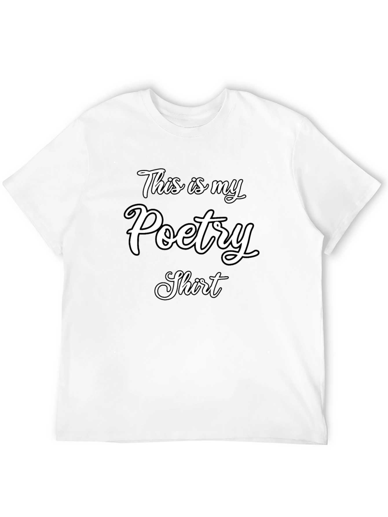 Poetry T-Shirt - Funny Literary Tee