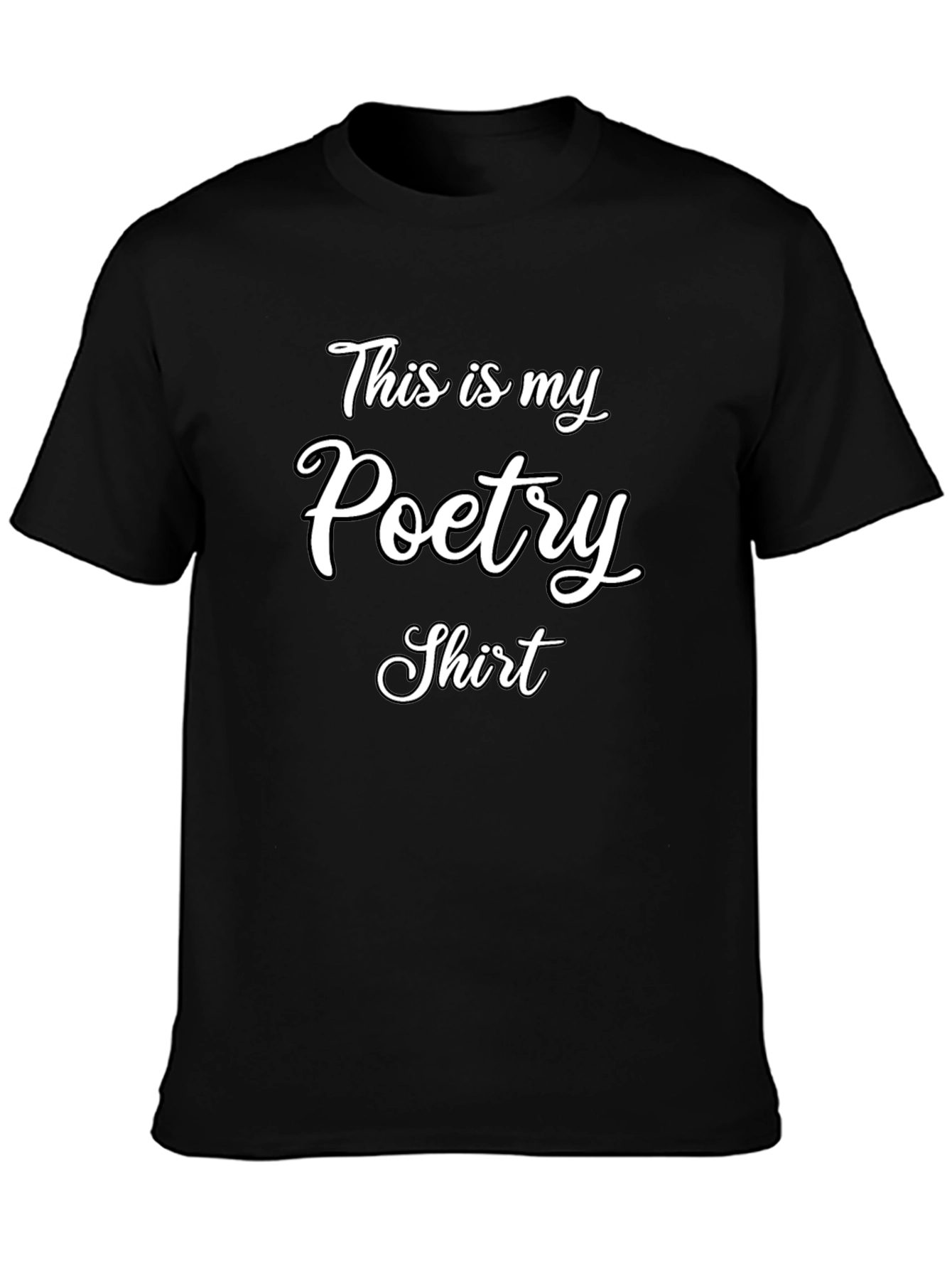 Poetry T-Shirt - Funny Literary Tee