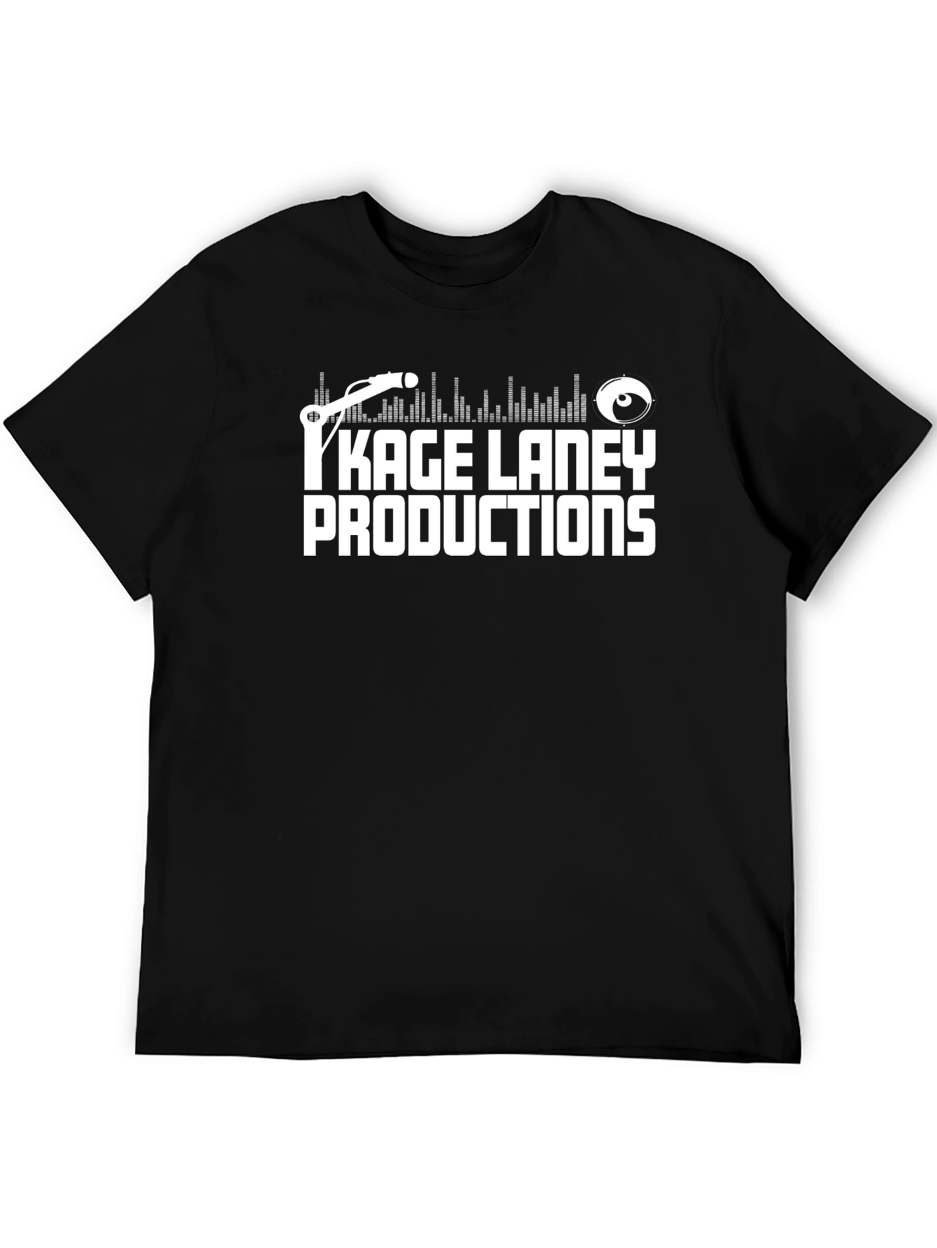 Kage Laney Productions Black Graphic Tee