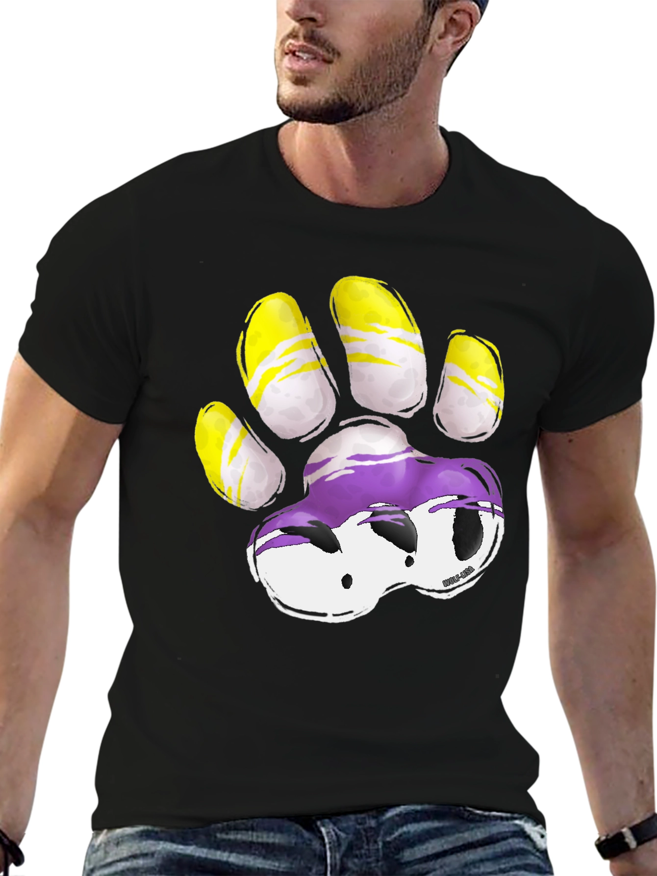 Paw Print T-Shirt - Stylish Animal Lover Tee