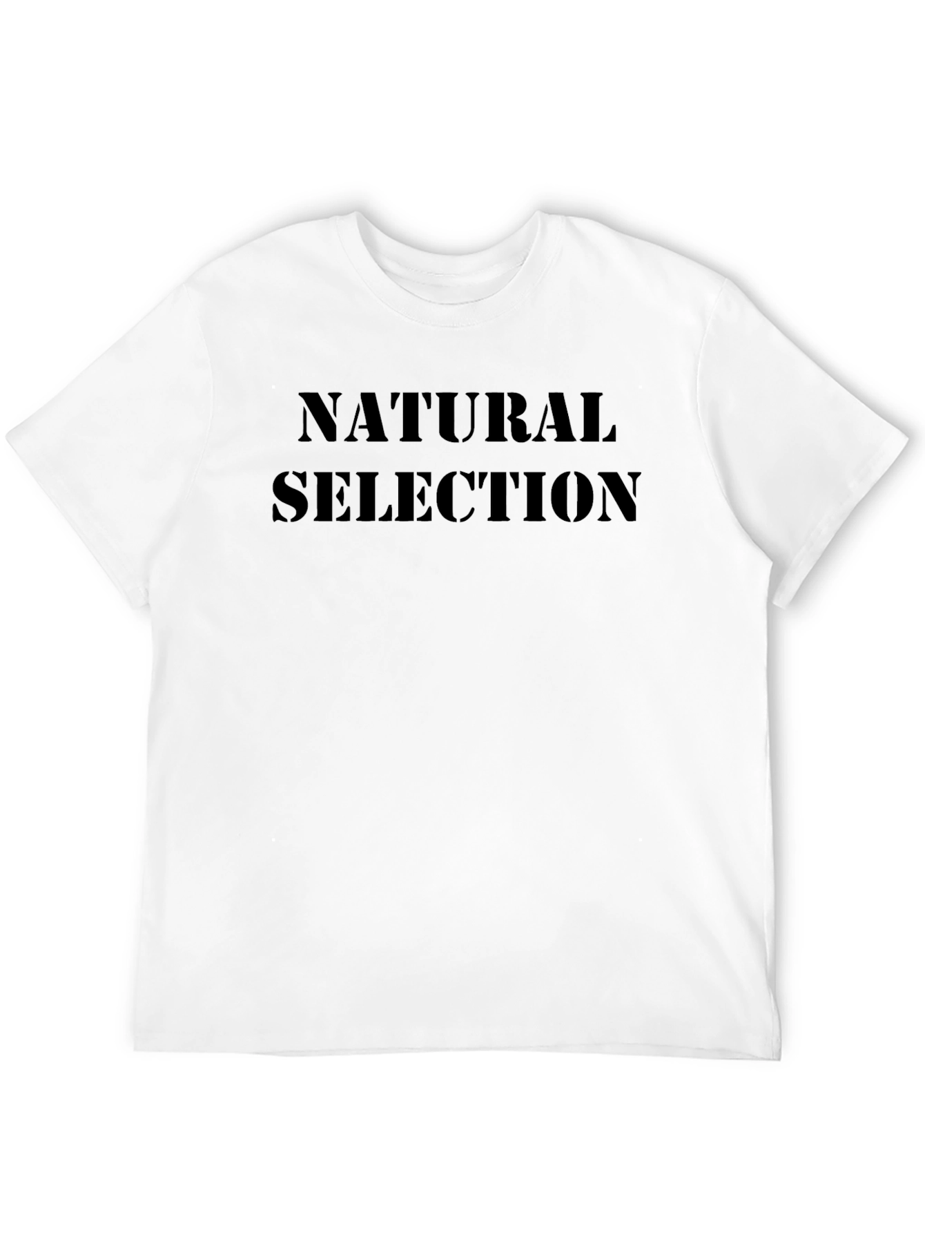 Natural Selection Crew Neck Tee - Black
