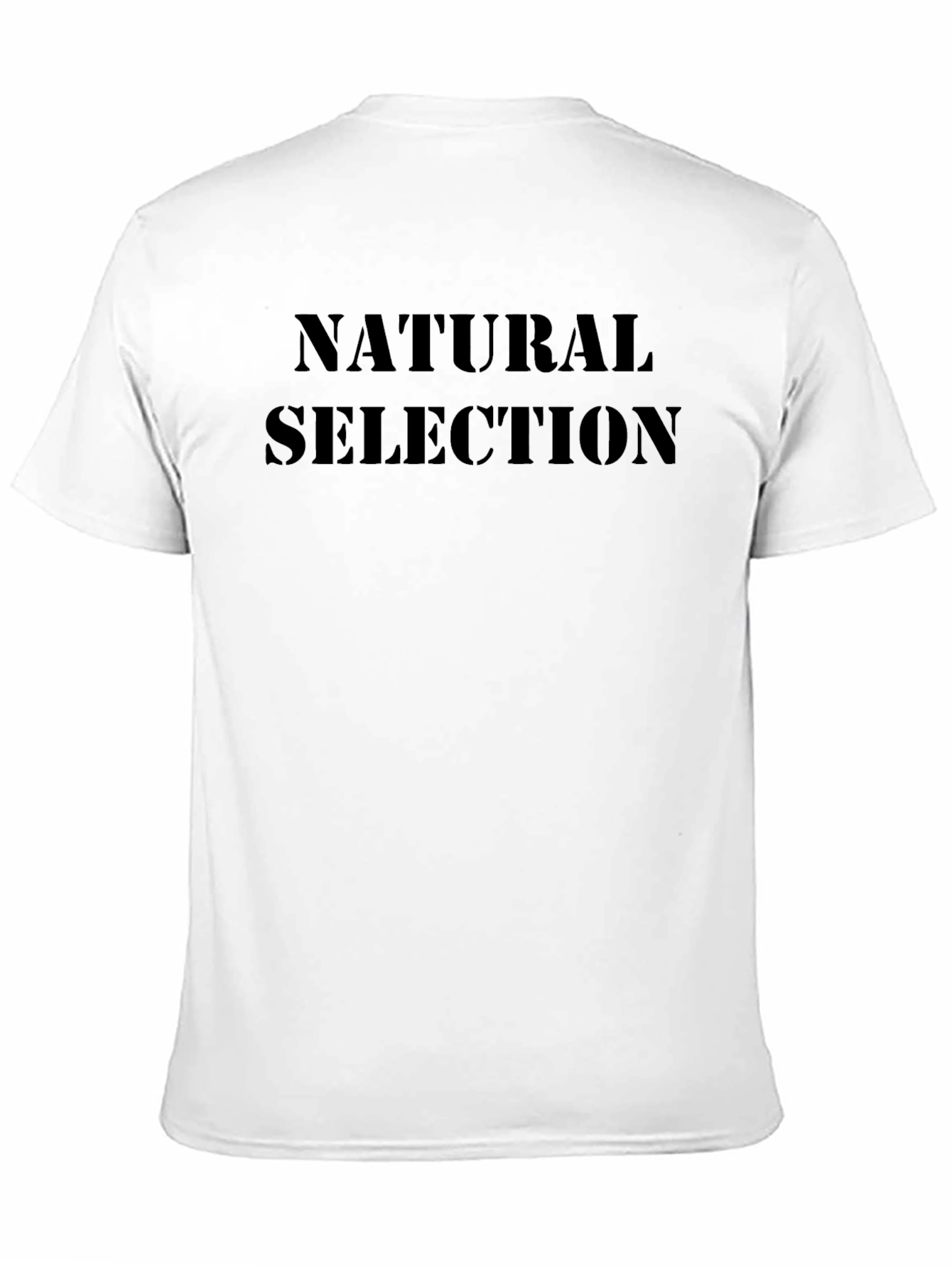 Natural Selection Crew Neck Tee - Black