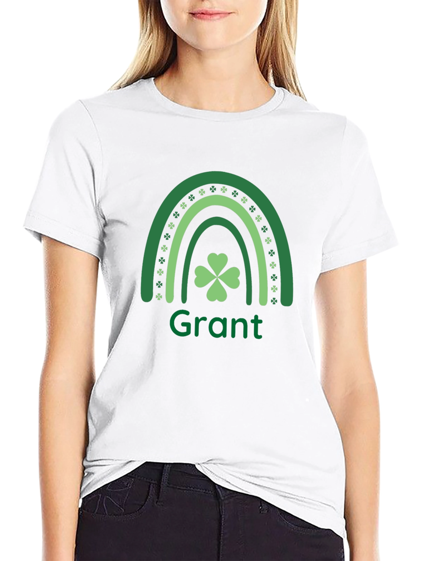 St. Patricks Day Grant Rainbow T-Shirt