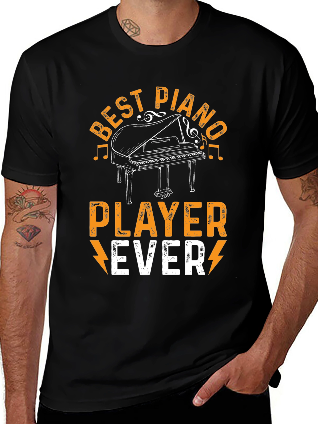 Best Piano Player Ever Graphic Tee