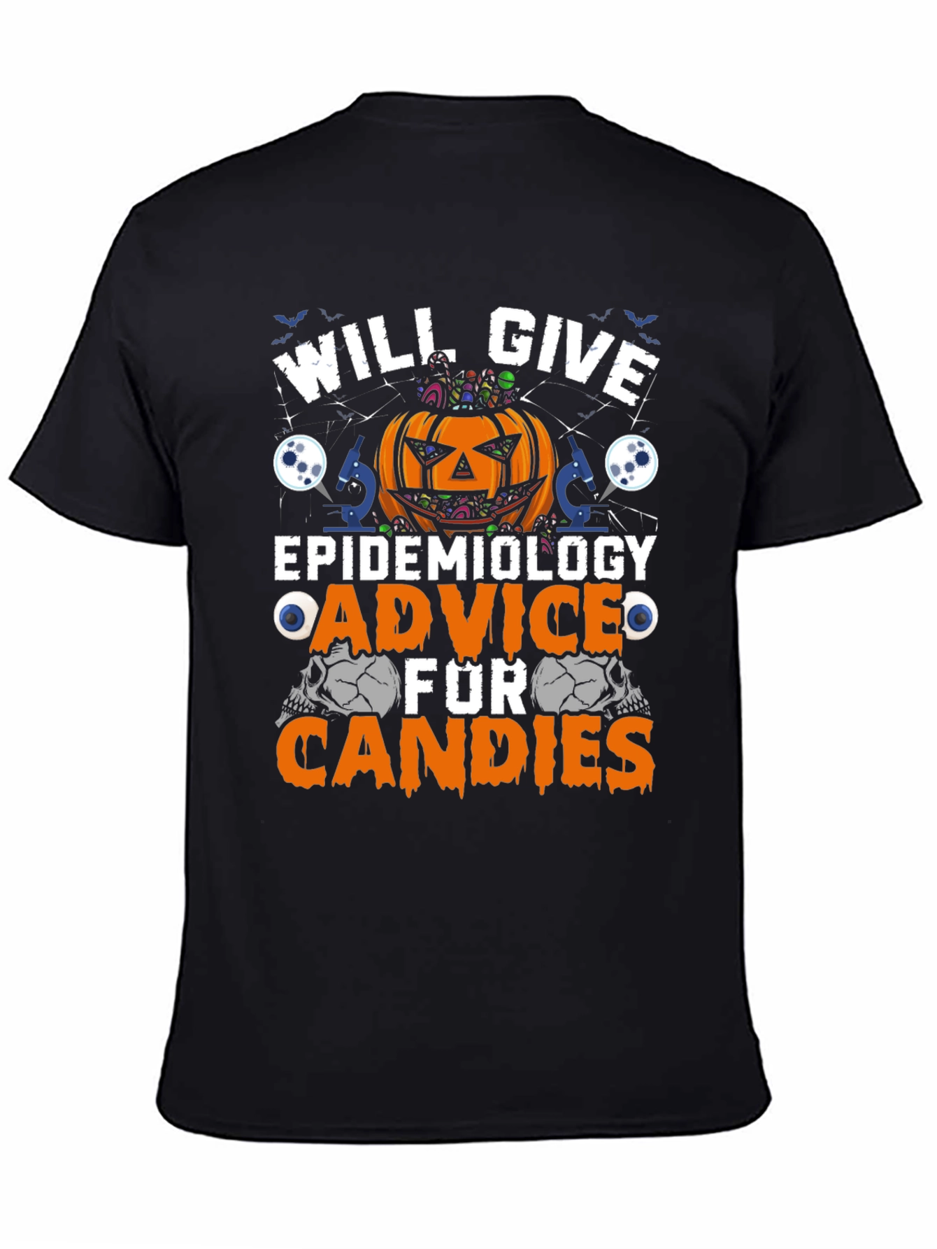 Halloween Epidemiology Advice T-Shirt