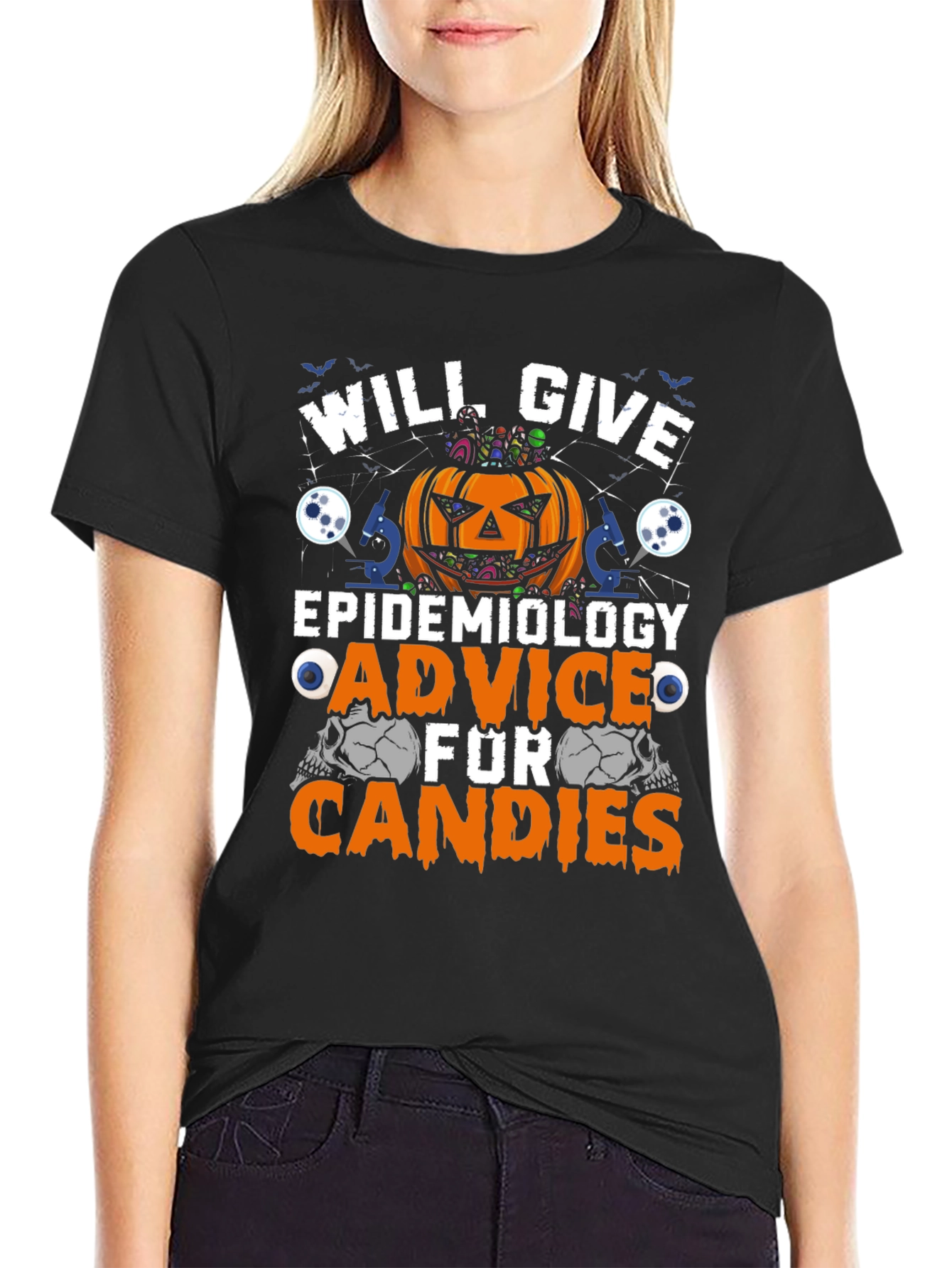 Halloween Epidemiology Advice T-Shirt