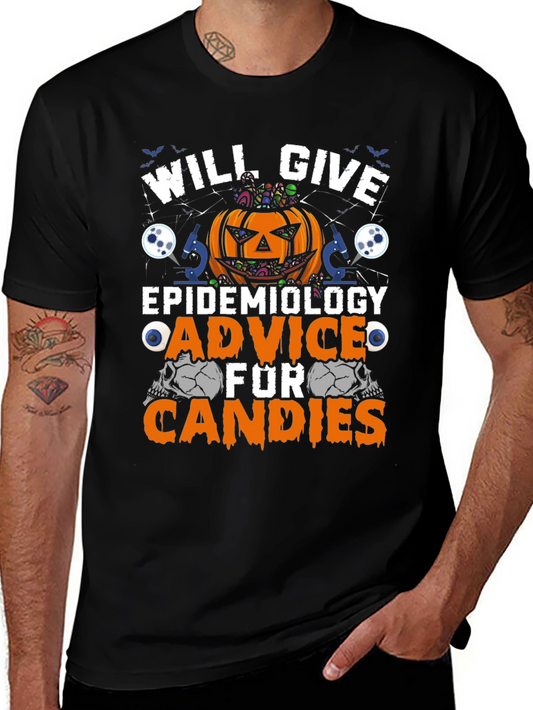 Halloween Epidemiology Advice T-Shirt