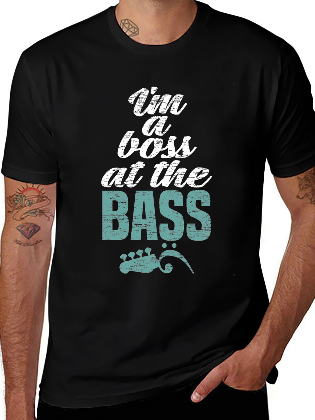 Im a Boss at the Bass Graphic T-Shirt