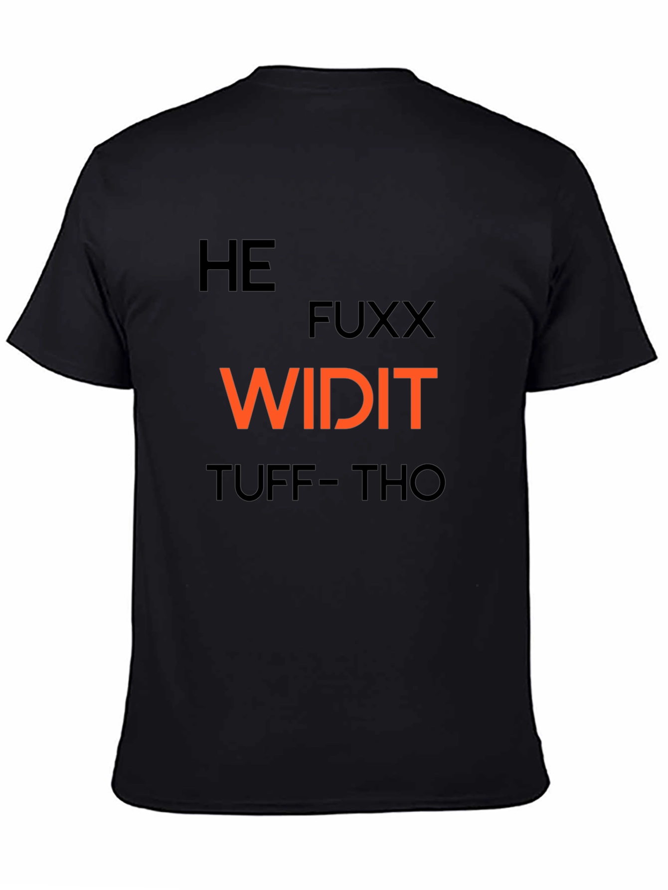 Edgy Graphic Print Mens T-Shirt