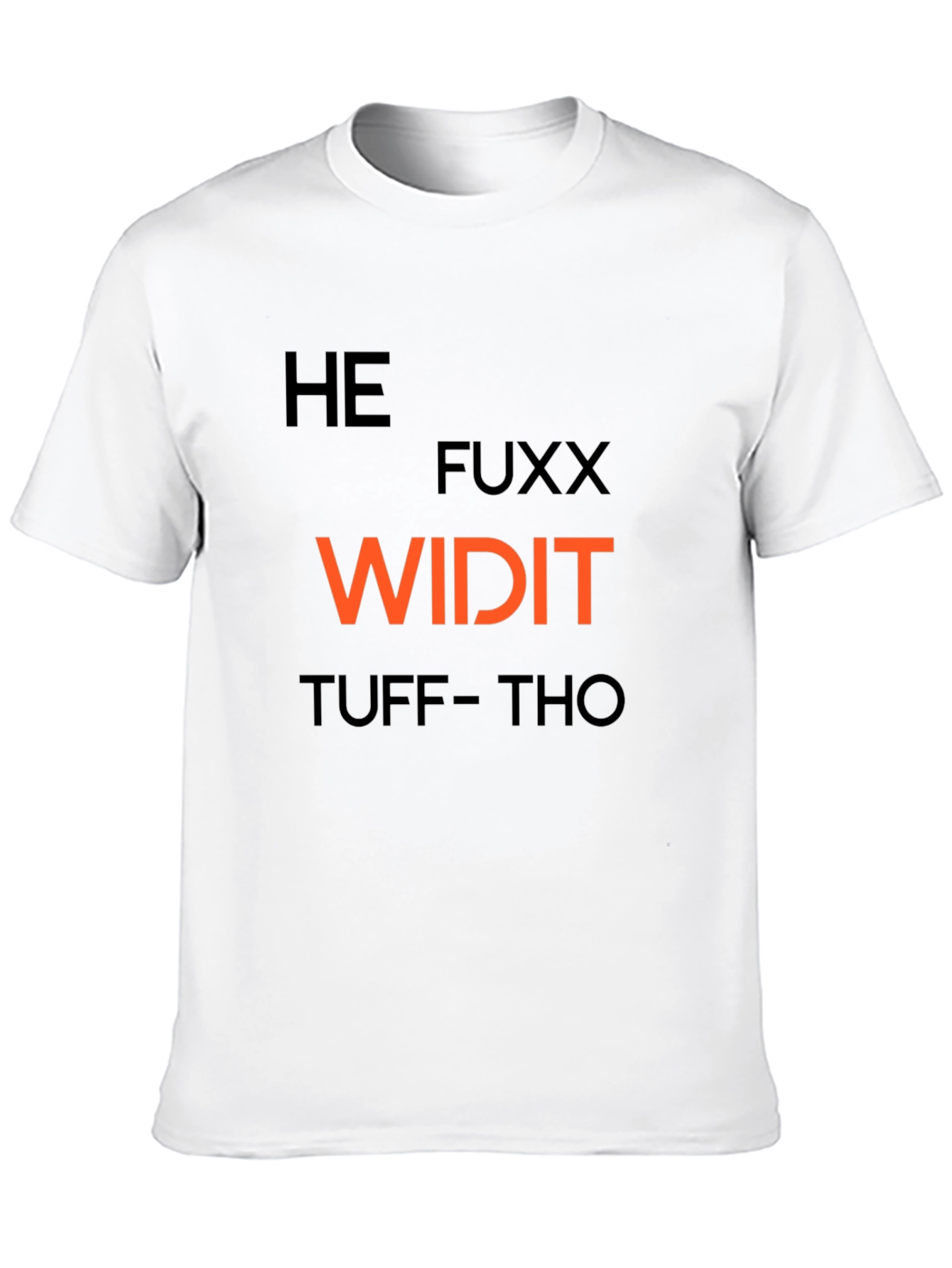 Edgy Graphic Print Mens T-Shirt