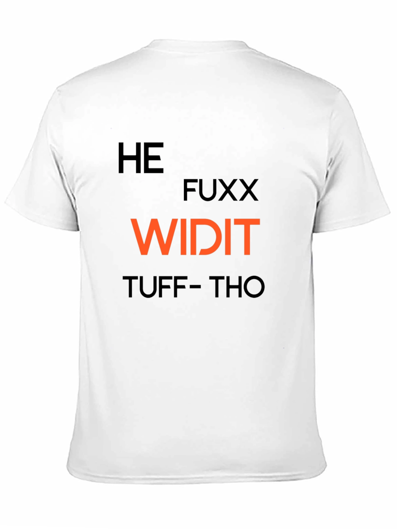 Edgy Graphic Print Mens T-Shirt