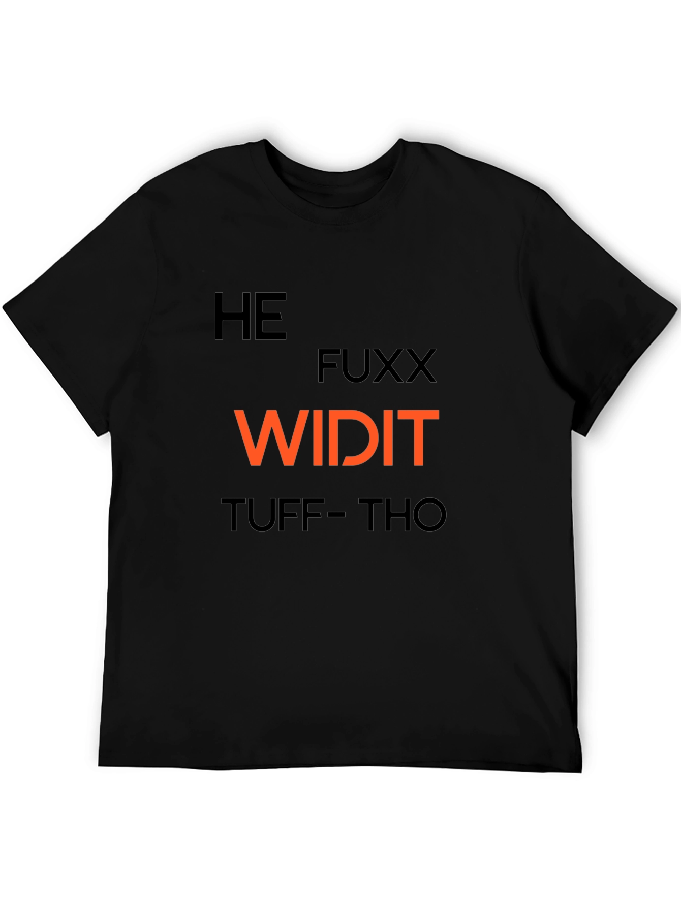 Edgy Graphic Print Mens T-Shirt