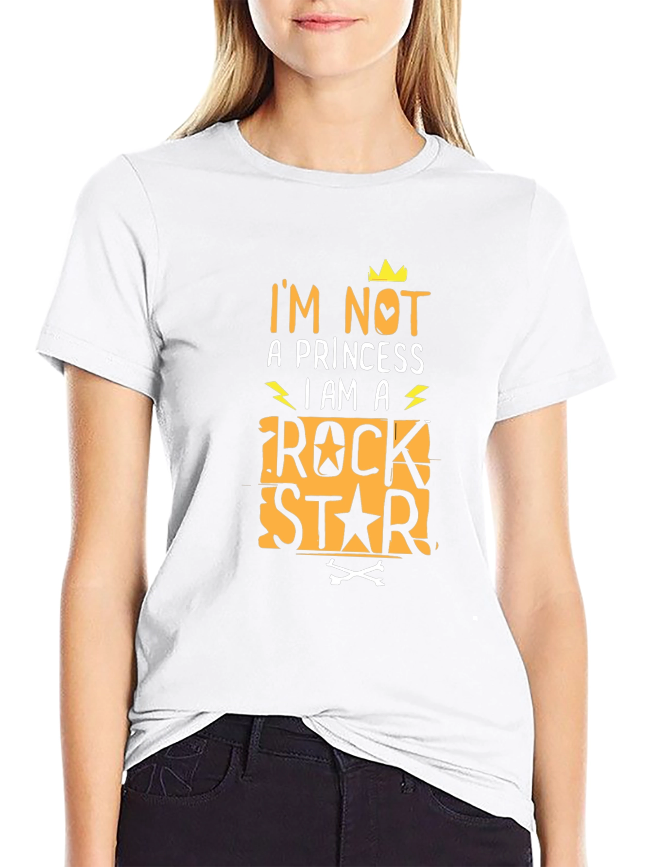 Im Not A Princess Rock Star T-Shirt