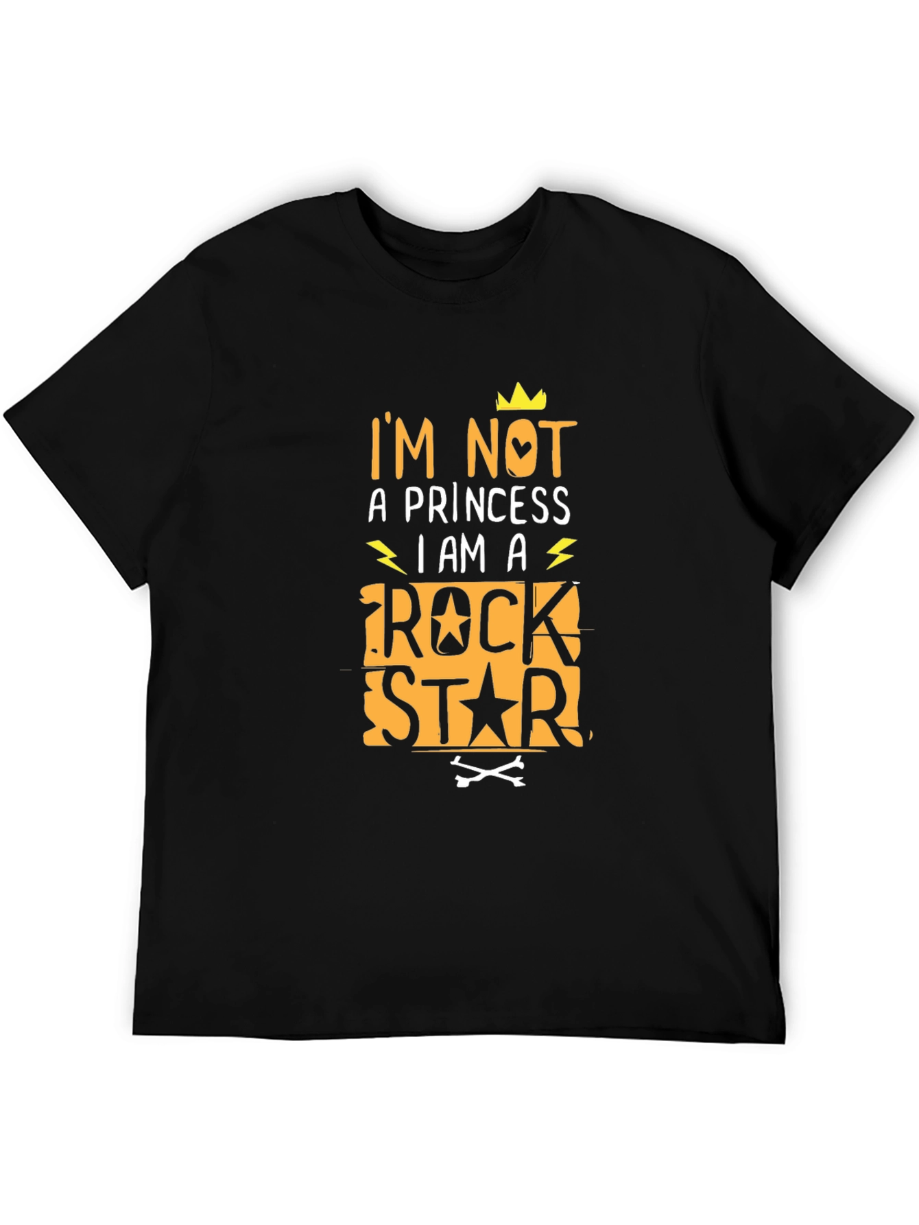 Im Not A Princess Rock Star T-Shirt