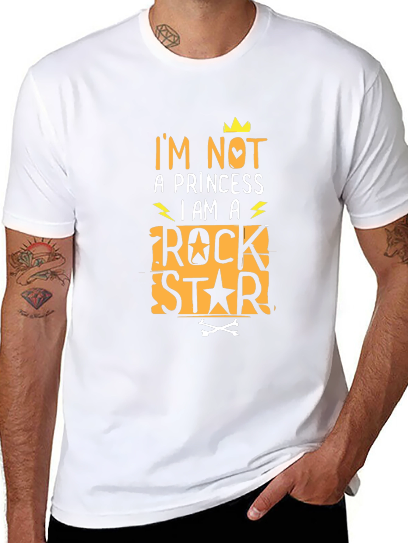 Im Not A Princess Rock Star T-Shirt