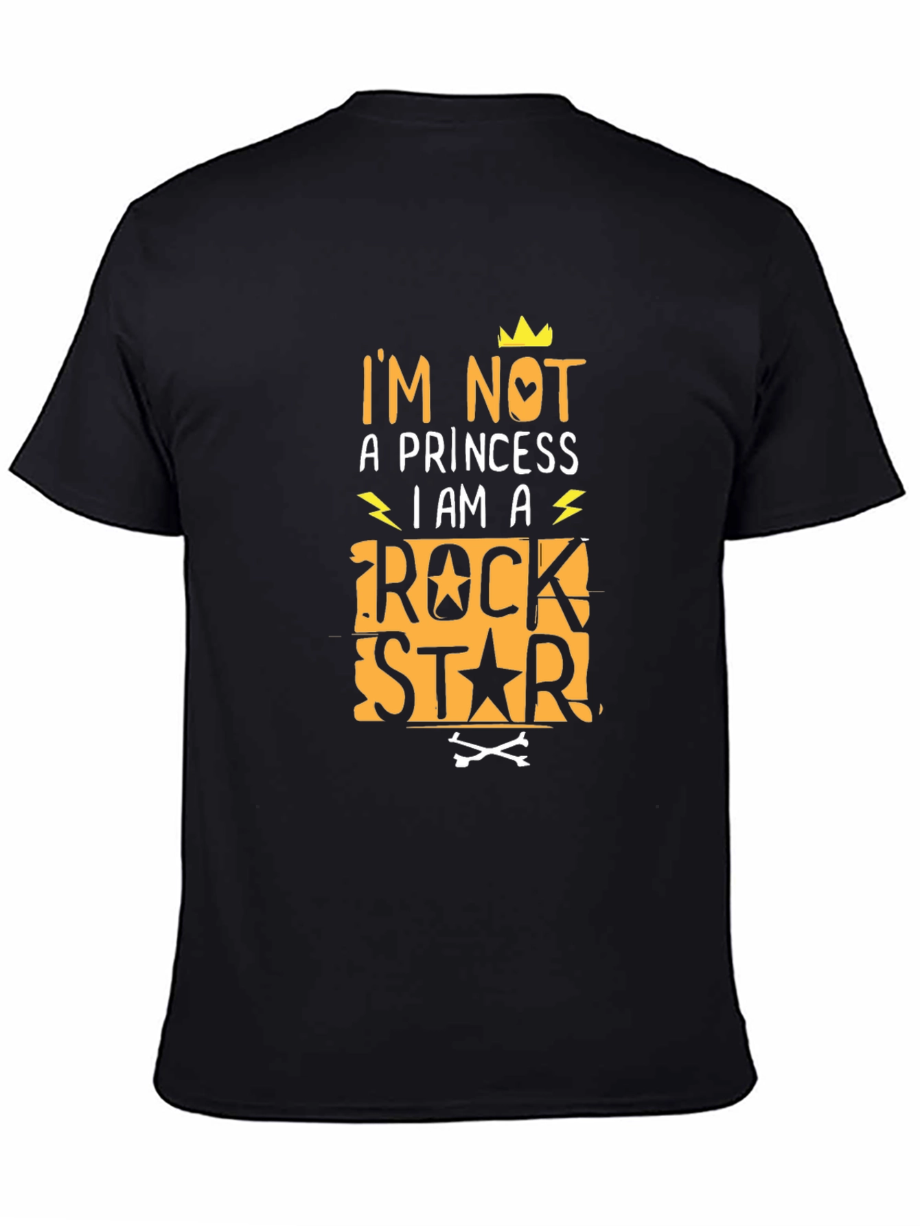 Im Not A Princess Rock Star T-Shirt