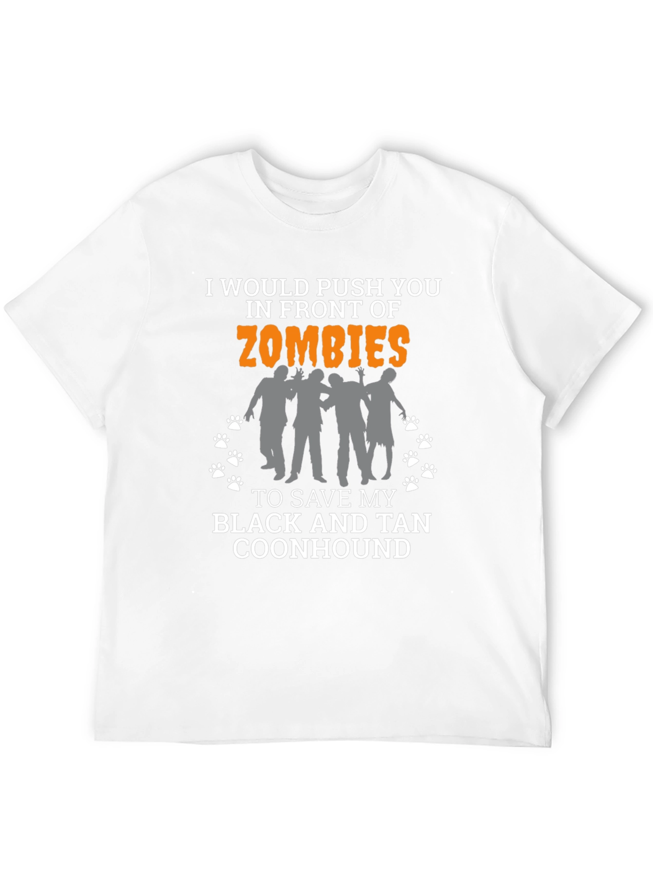Zombie Coonhound T-Shirt - Funny Dog Lover Tee