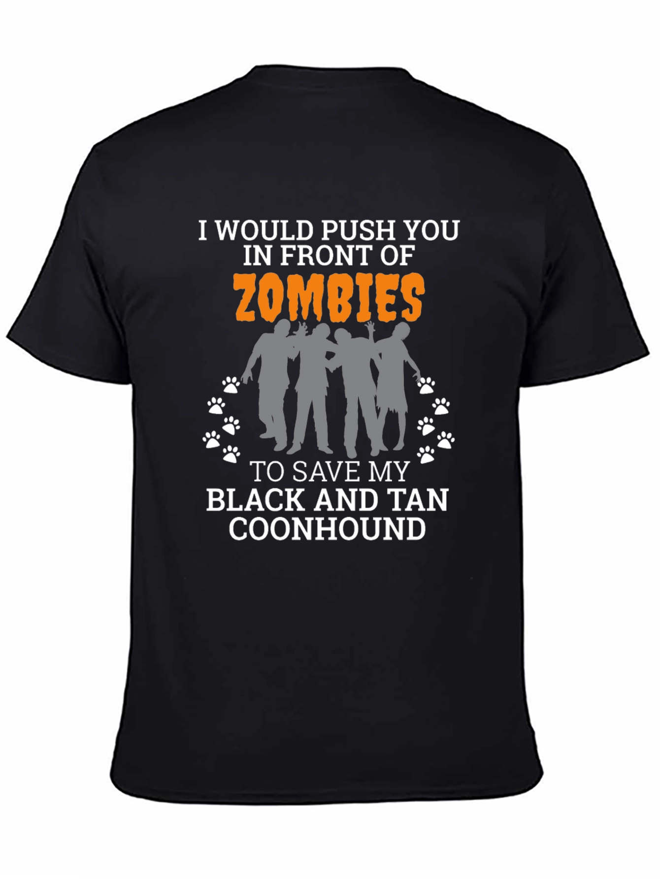 Zombie Coonhound T-Shirt - Funny Dog Lover Tee