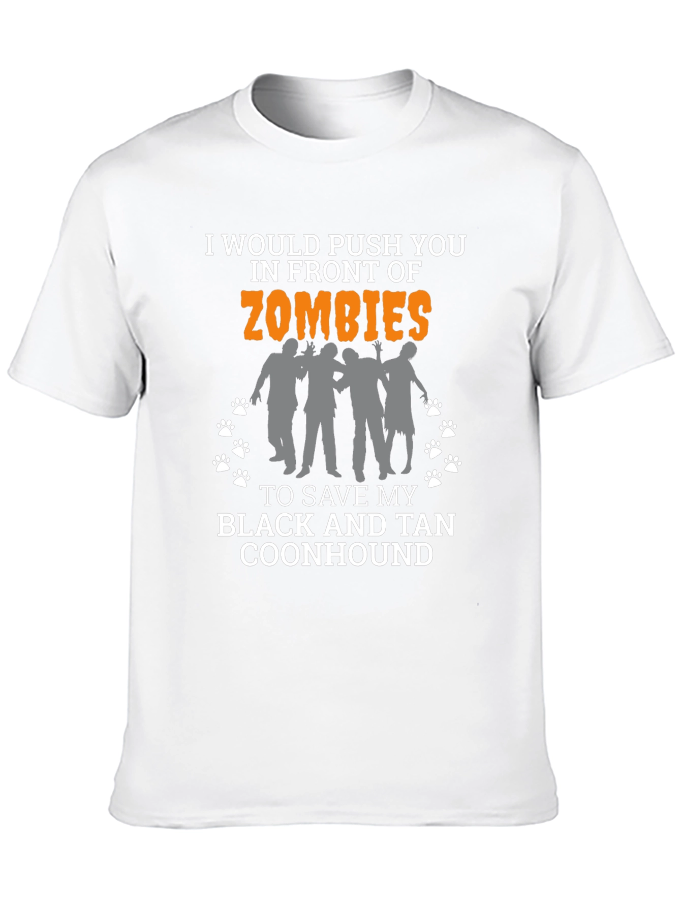 Zombie Coonhound T-Shirt - Funny Dog Lover Tee