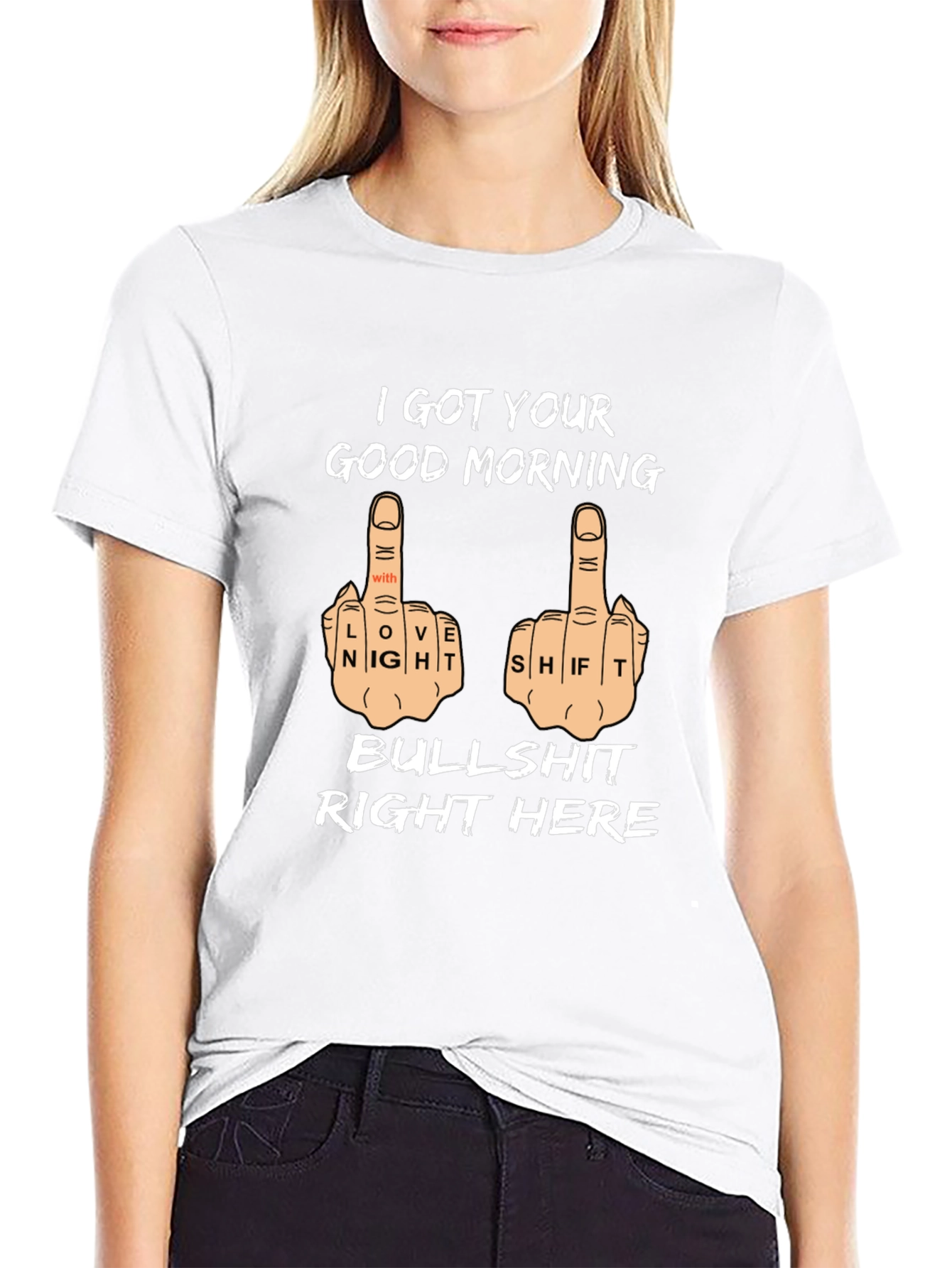 Good Morning Middle Finger T-Shirt