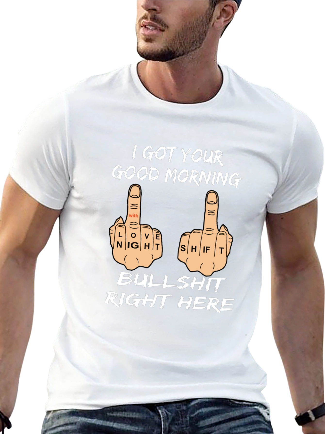 Good Morning Middle Finger T-Shirt