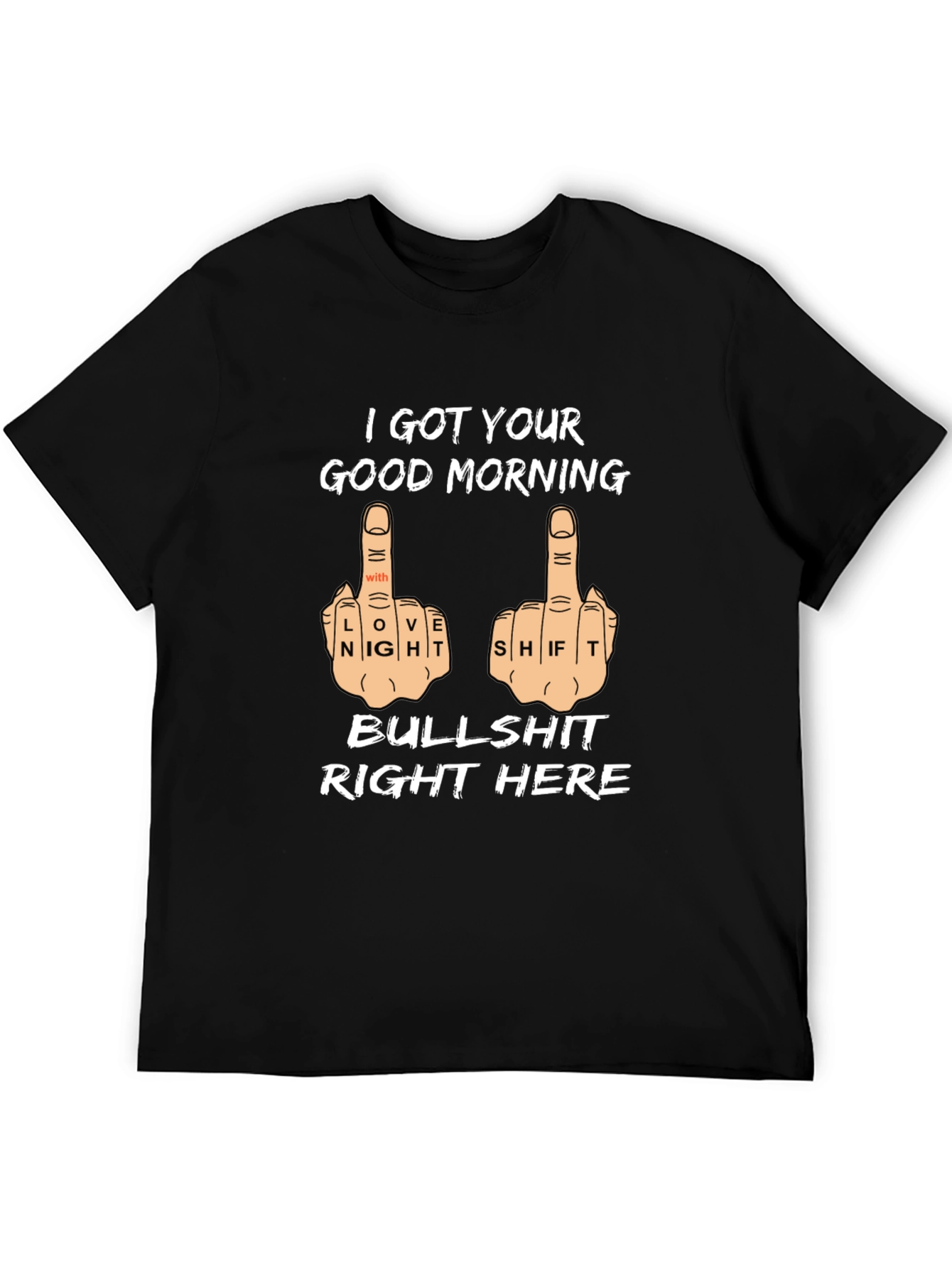 Good Morning Middle Finger T-Shirt