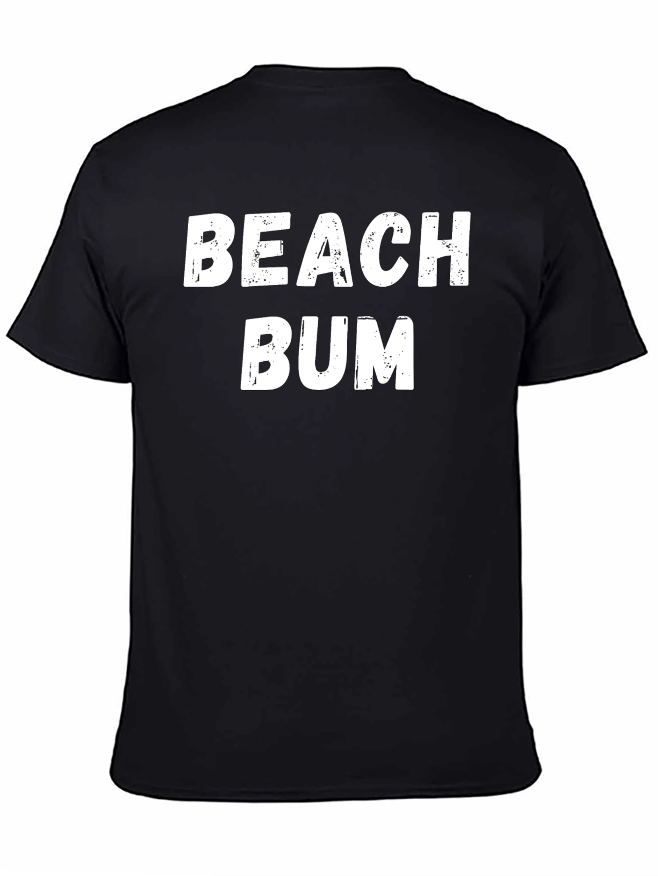 Beach Bum Black T-Shirt
