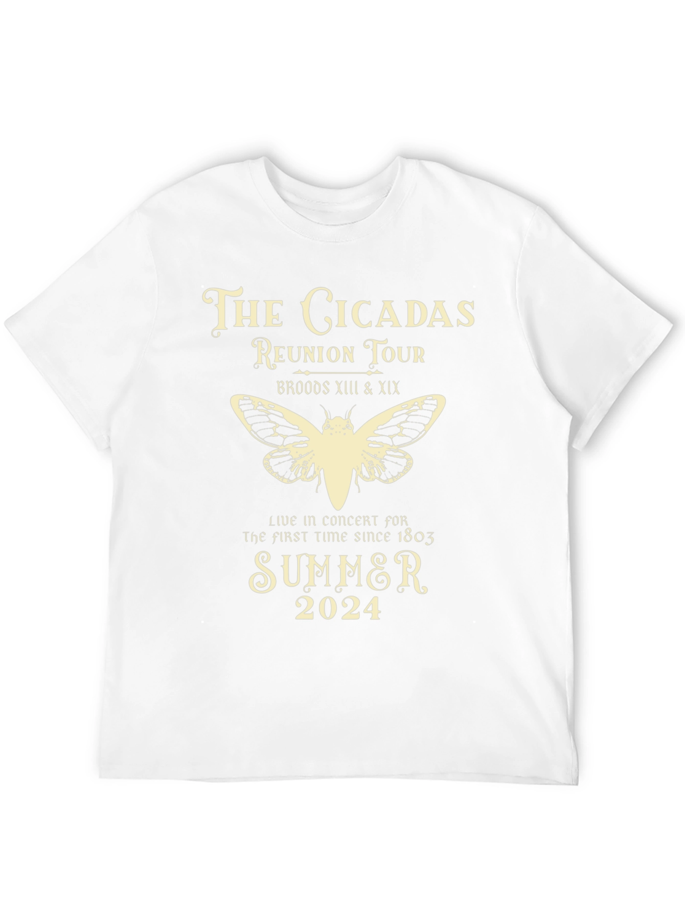 The Cicadas Reunion Tour 2024 T-Shirt