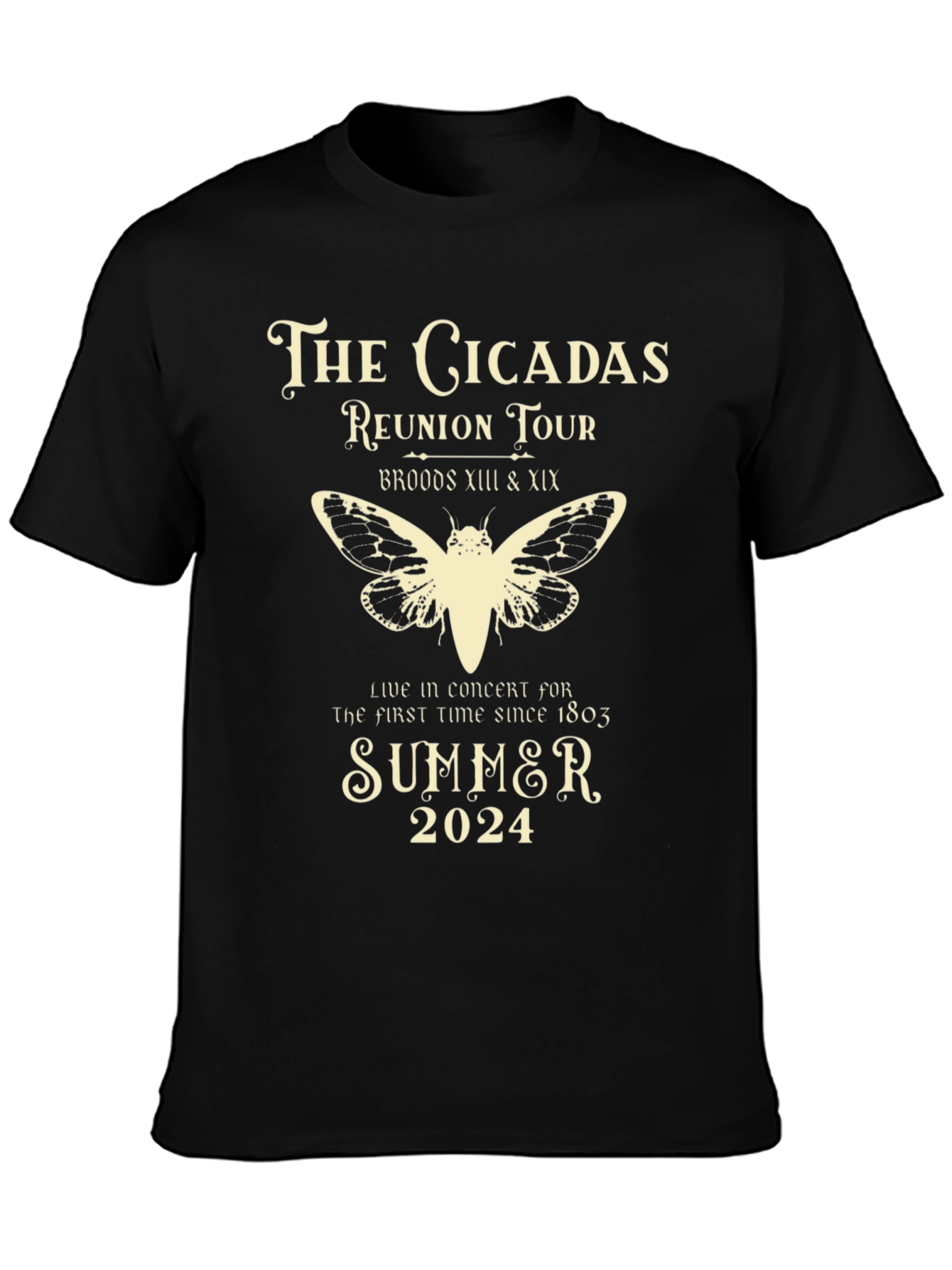 The Cicadas Reunion Tour 2024 T-Shirt